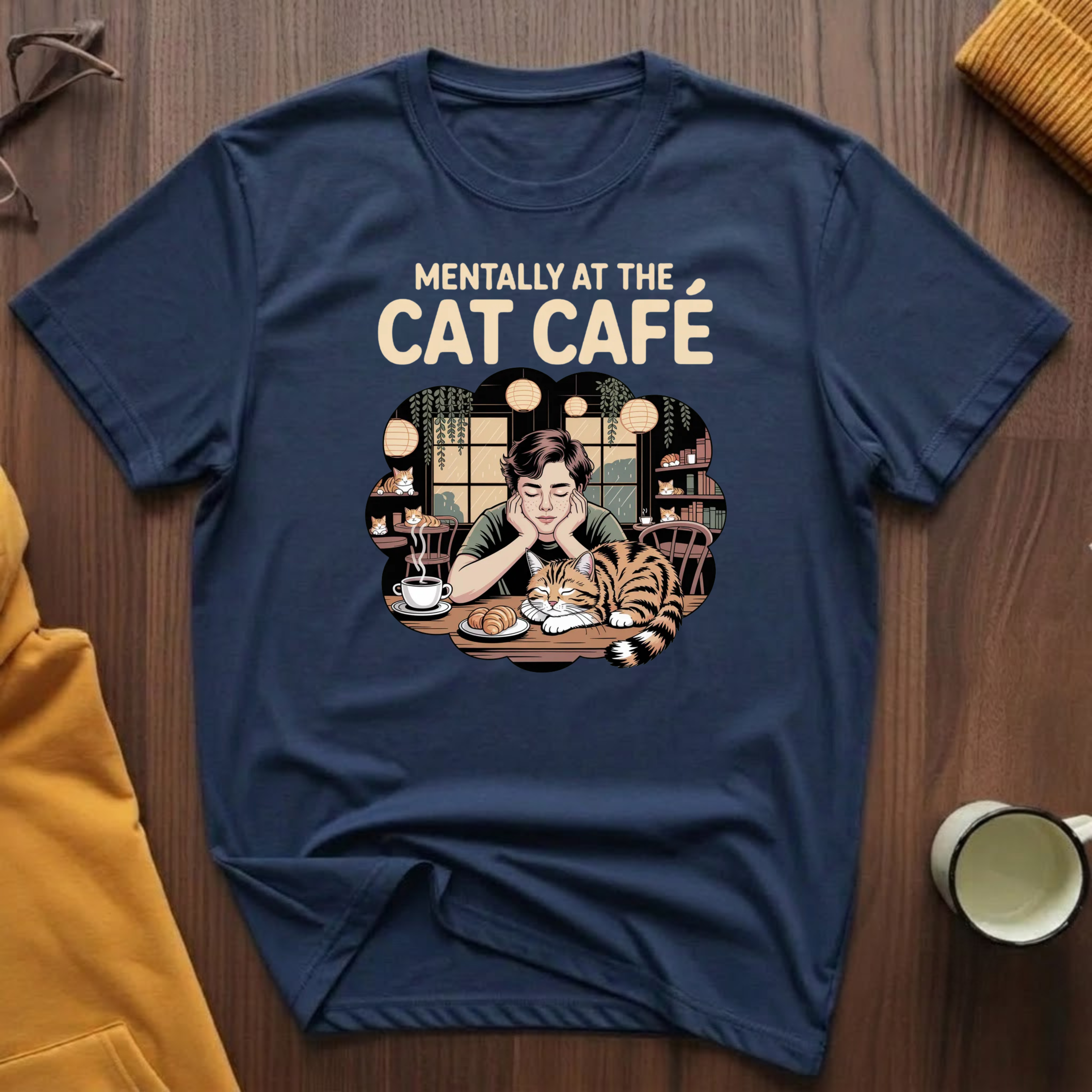 Cat Café T-Shirt