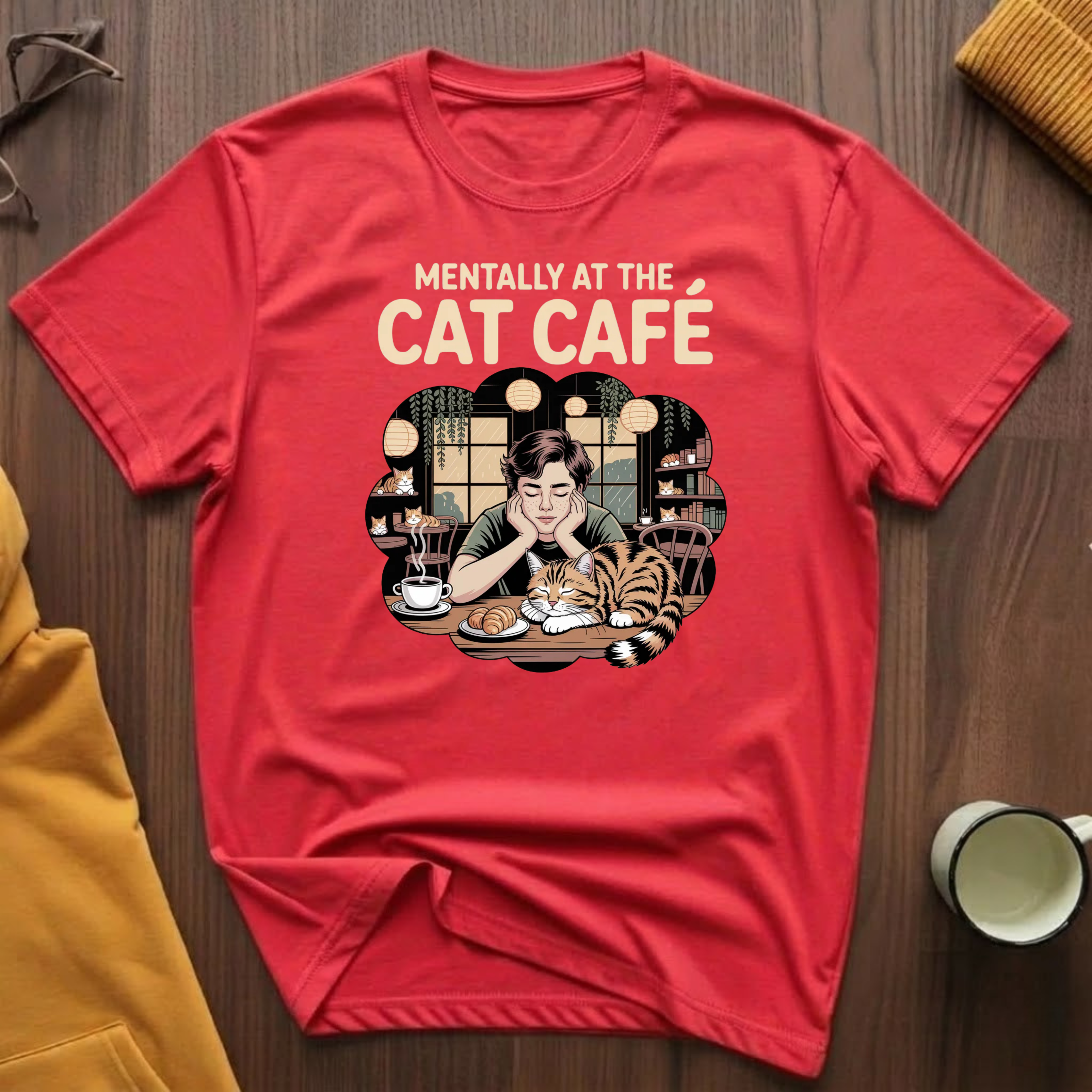 Cat Café T-Shirt