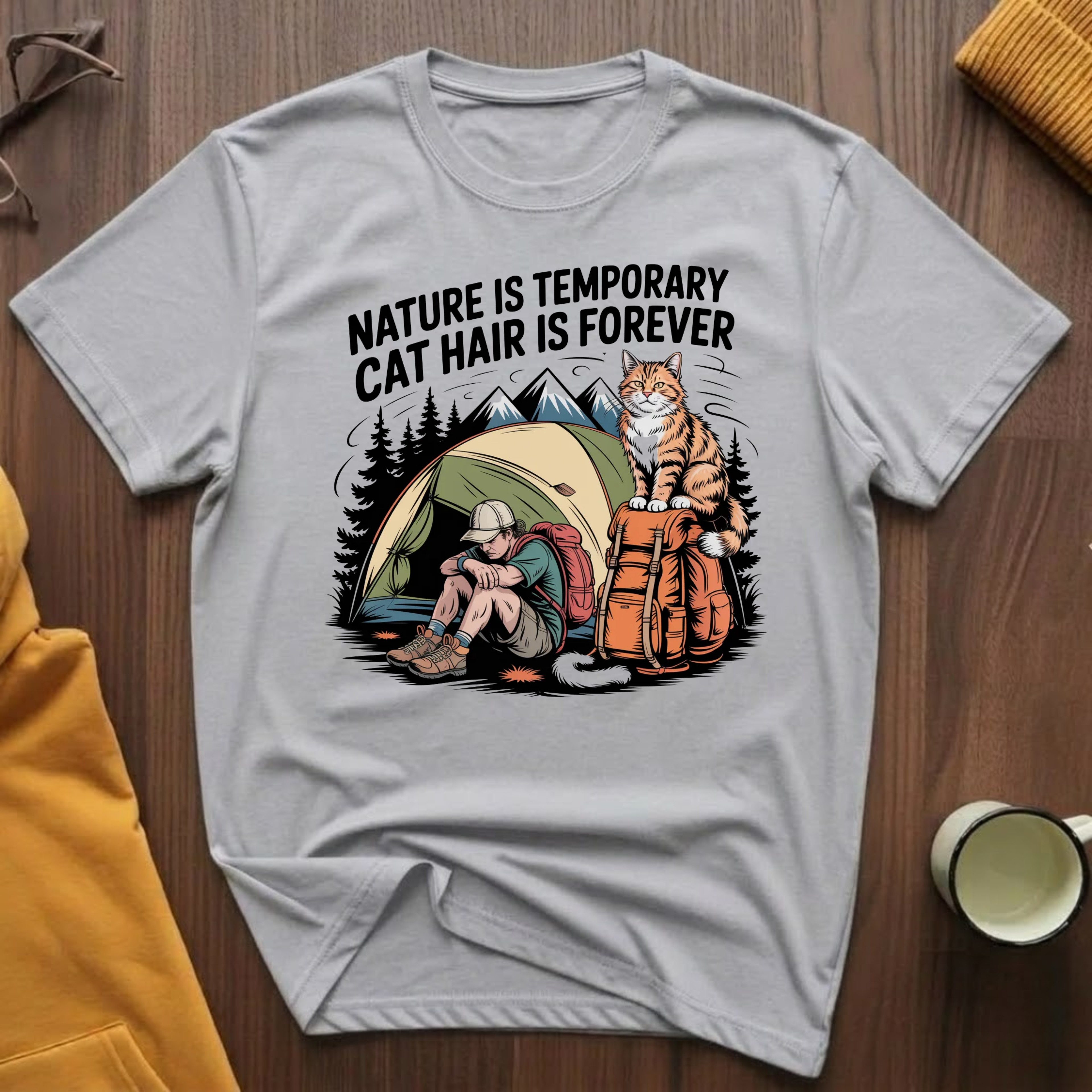 Cat Hair 2 T-Shirt
