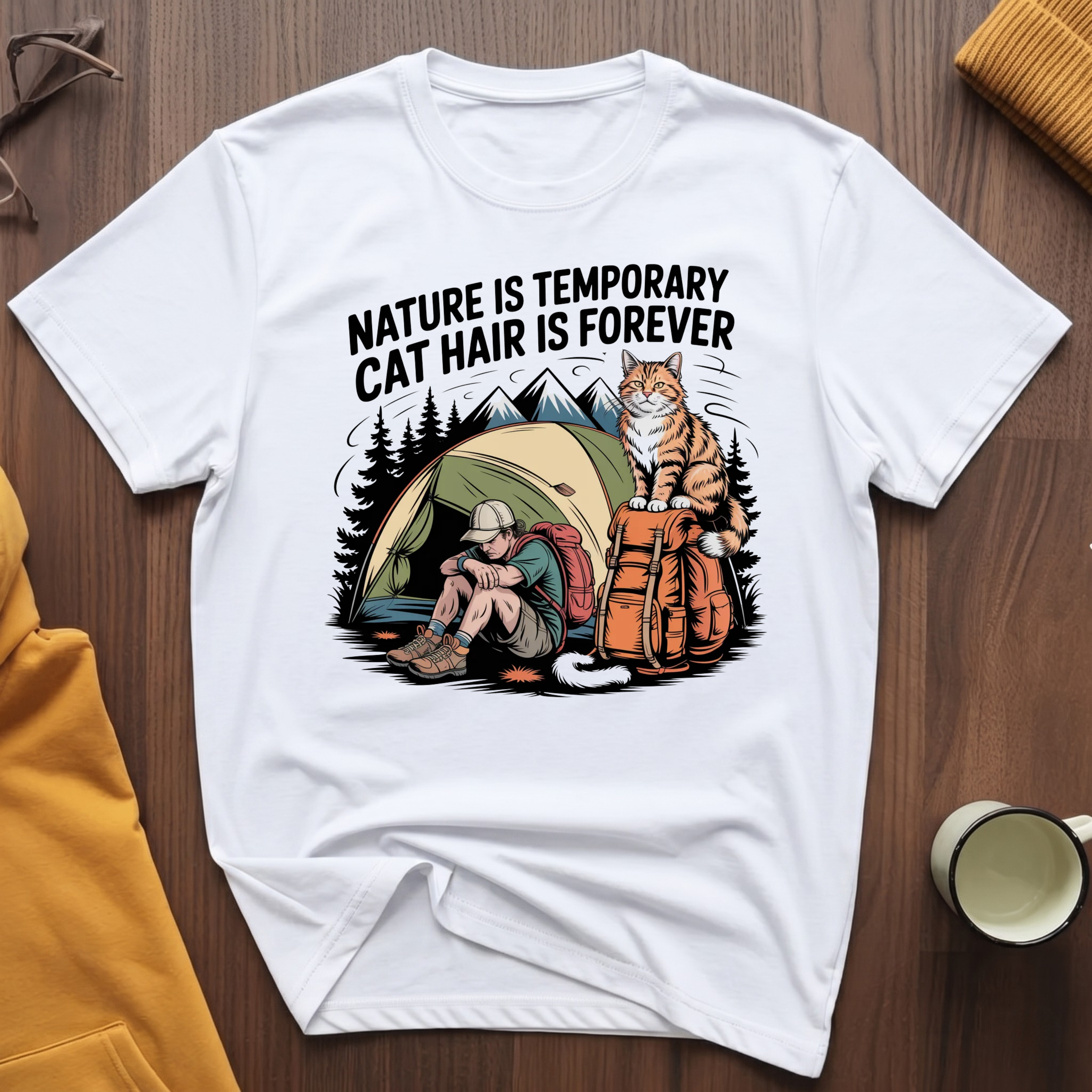 Cat Hair 2 T-Shirt