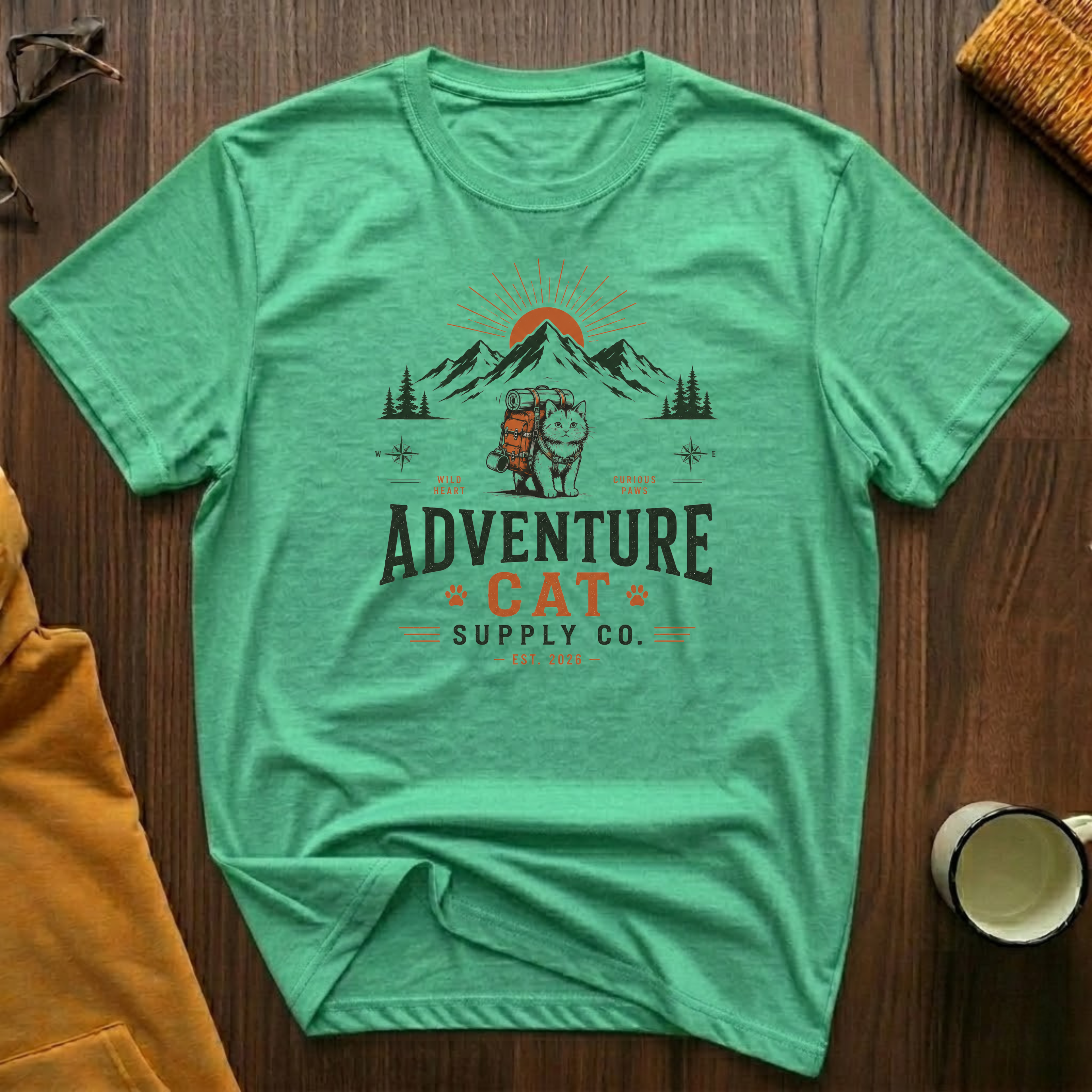 Adventure Cat 2 T-Shirt