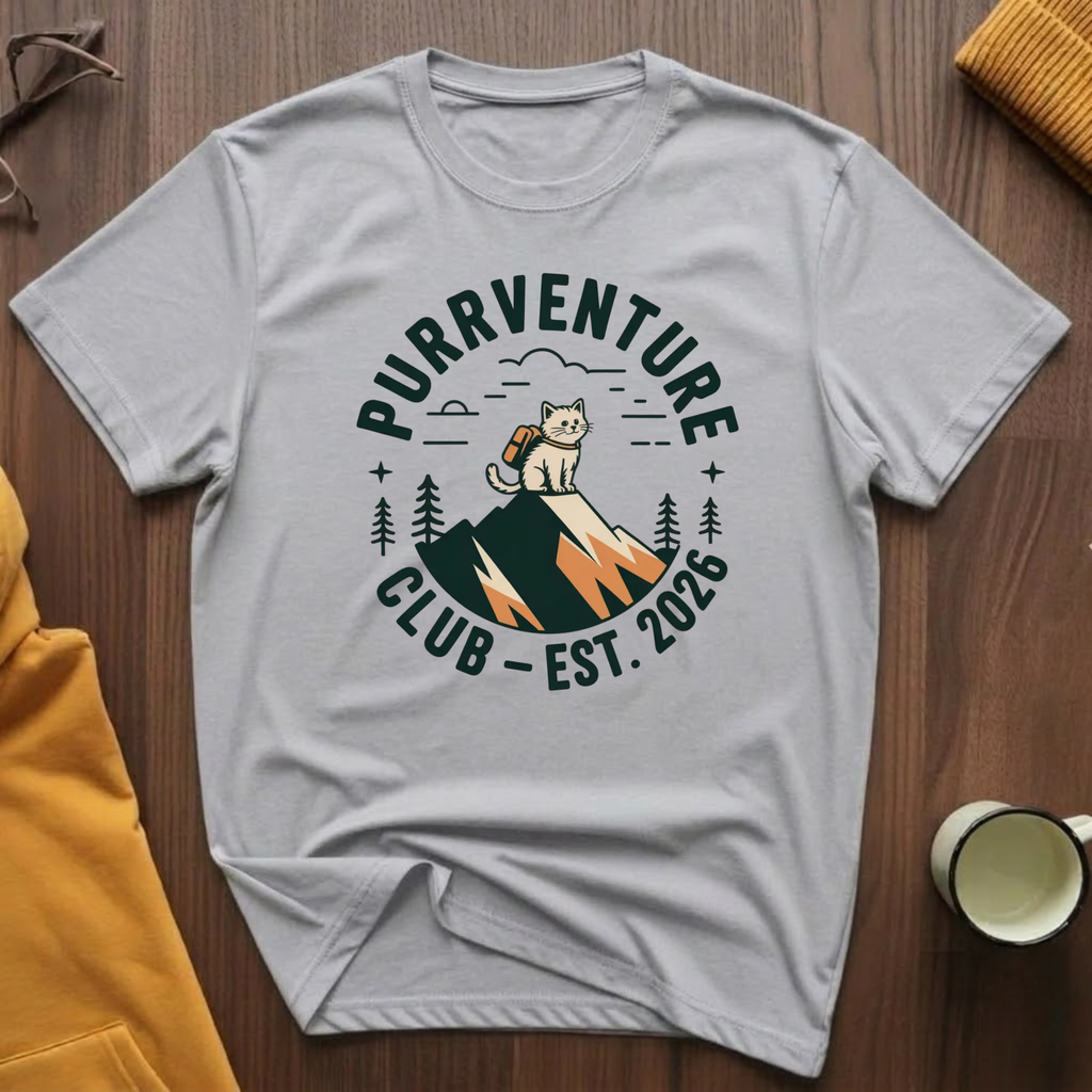 Purrventure Club 1 T-Shirt