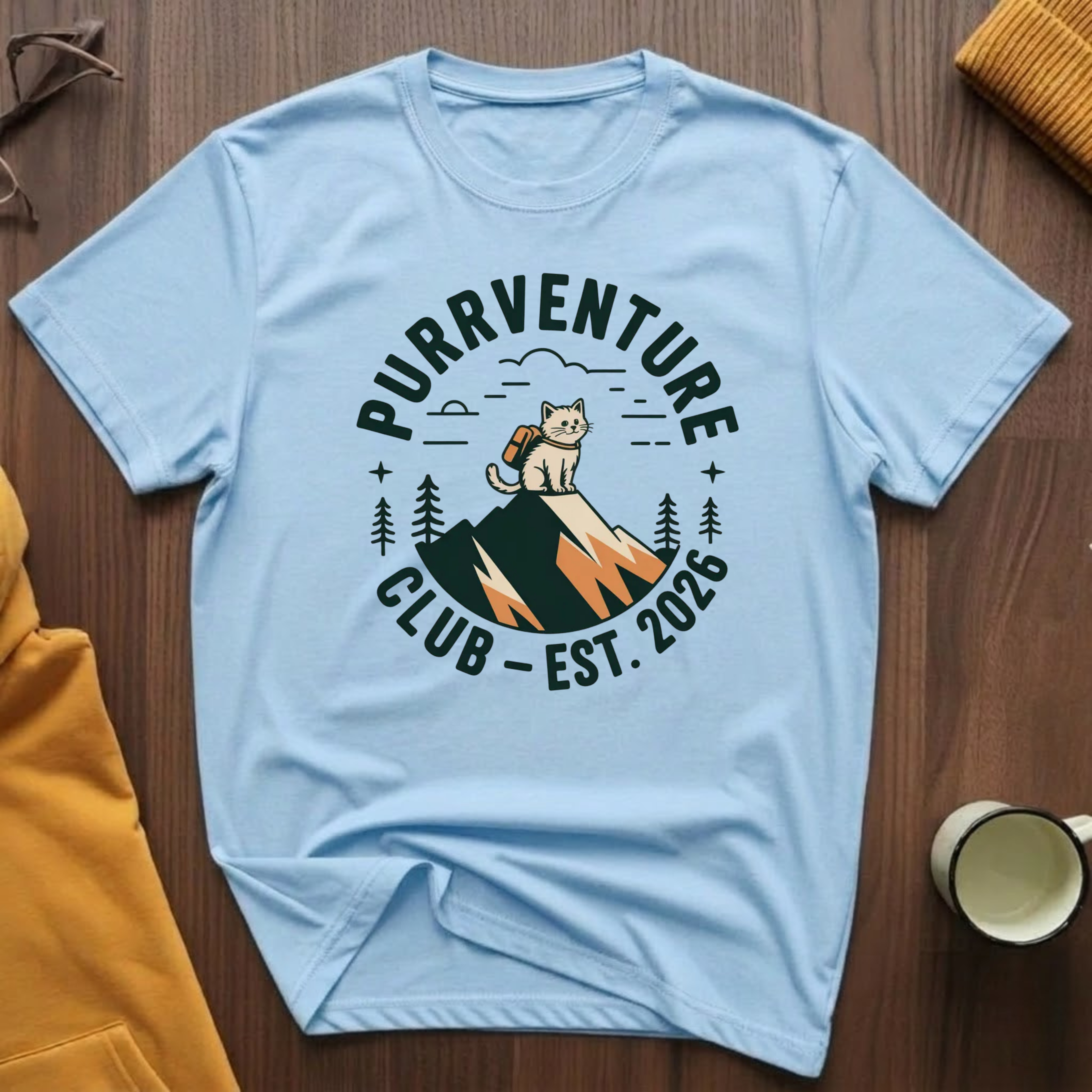 Purrventure Club 1 T-Shirt