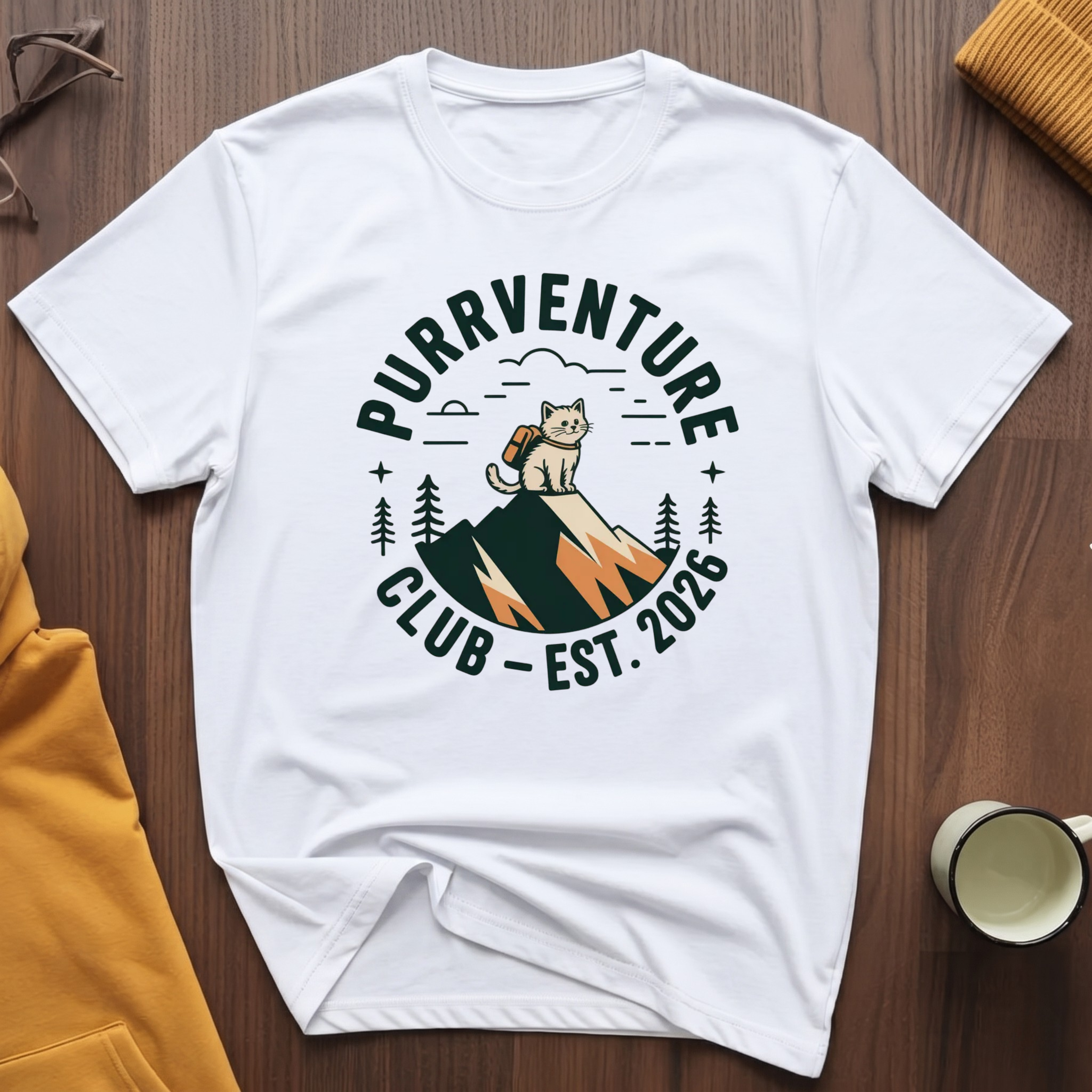 Purrventure Club 1 T-Shirt