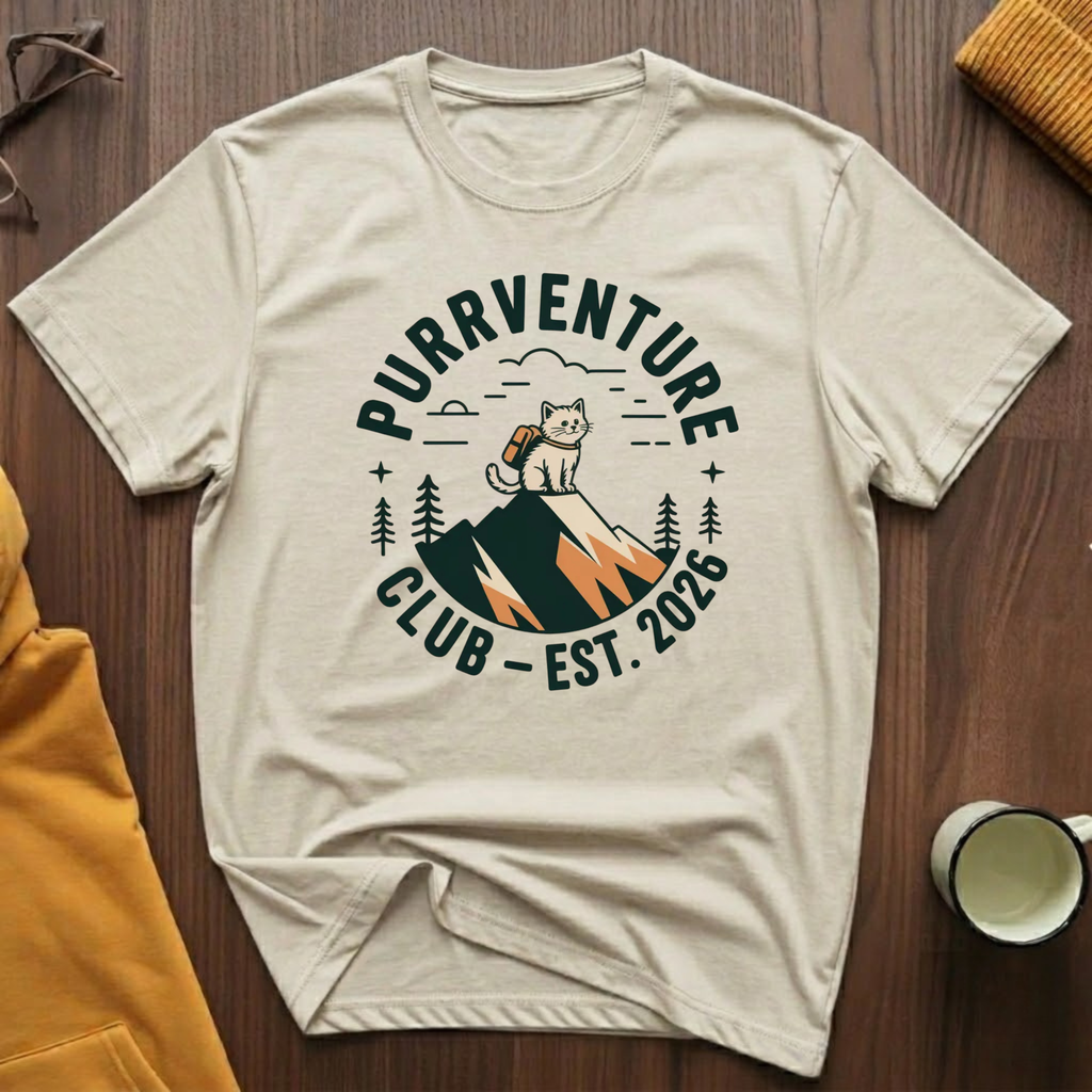 Purrventure Club 1 T-Shirt