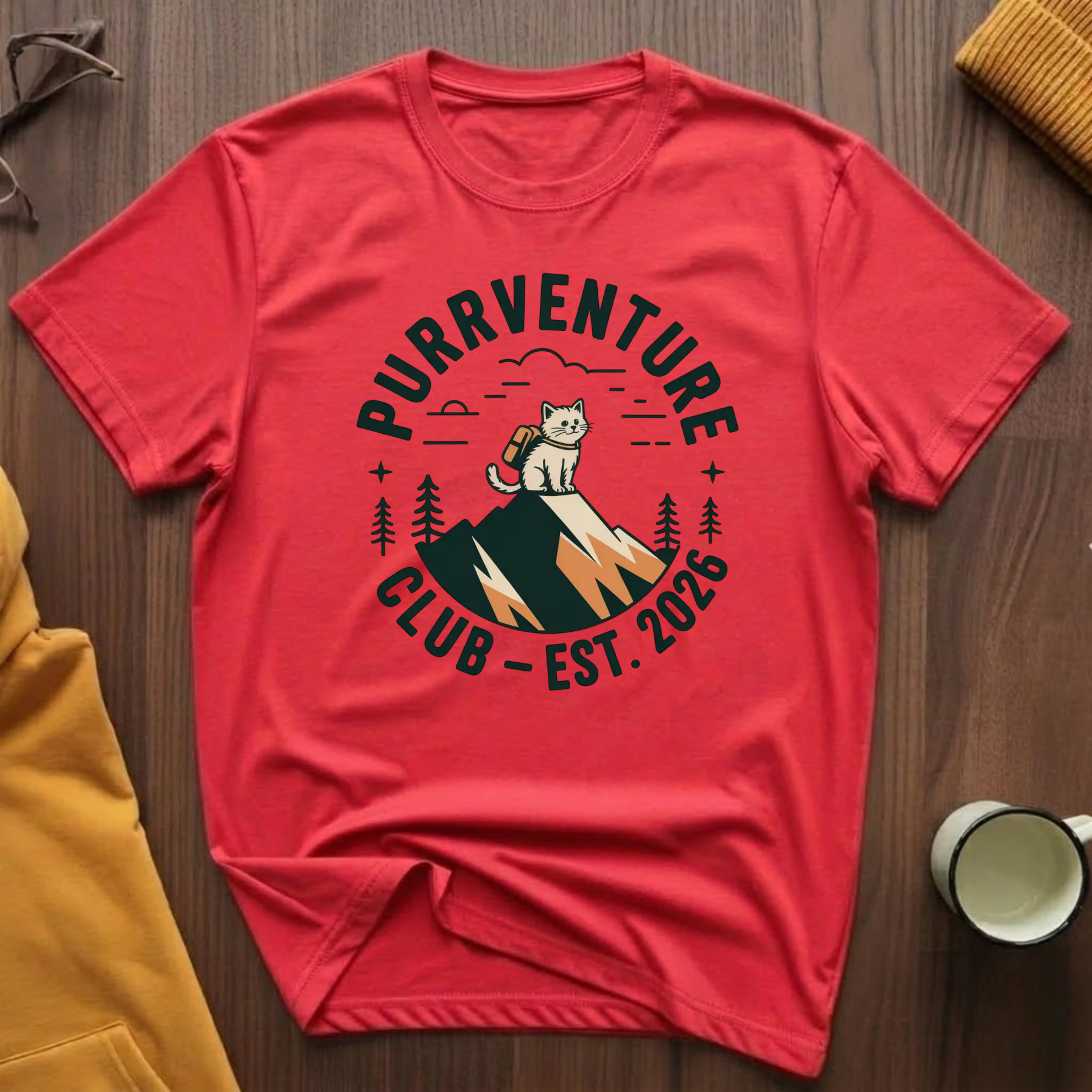 Purrventure Club 1 T-Shirt