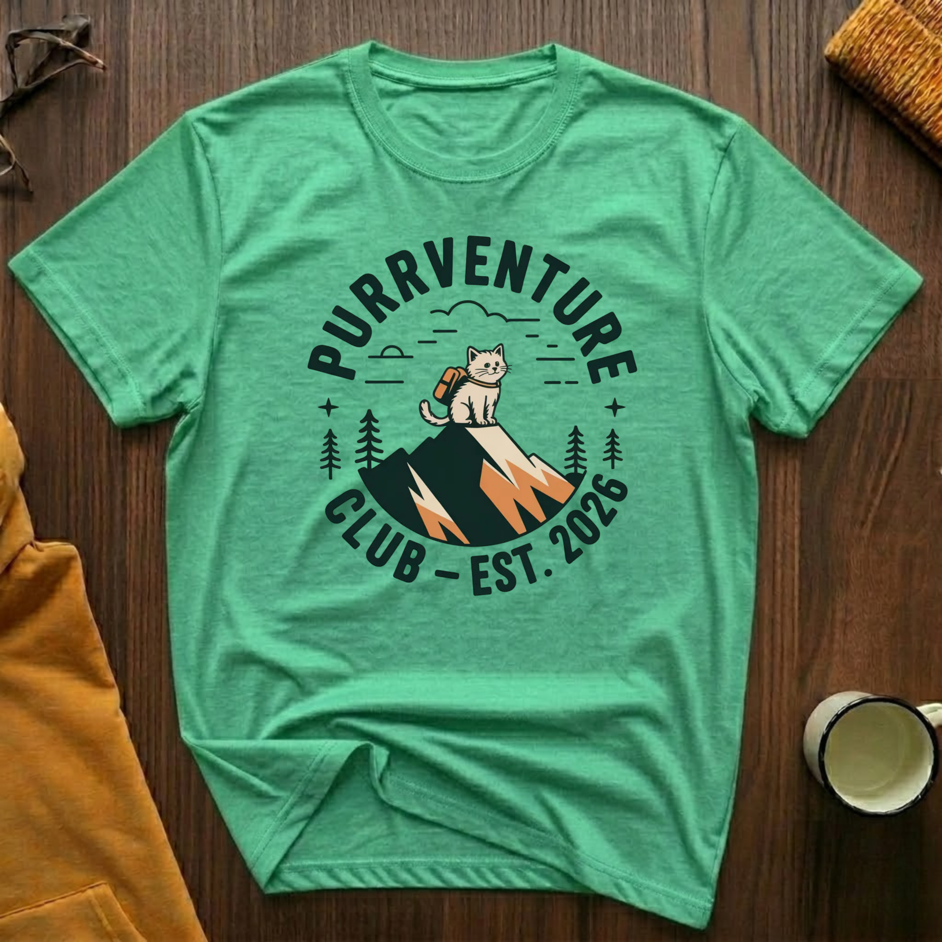 Purrventure Club 1 T-Shirt
