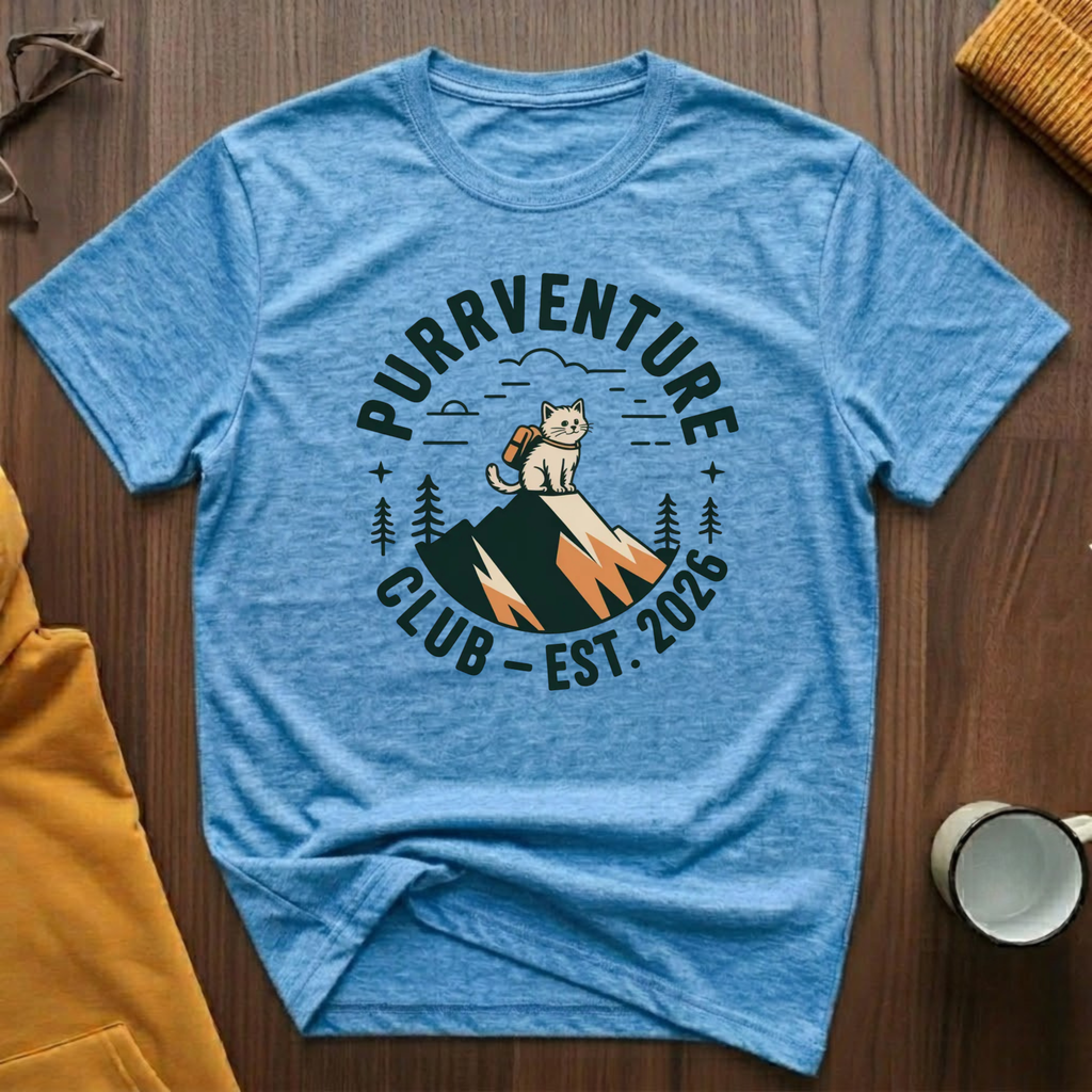 Purrventure Club 1 T-Shirt