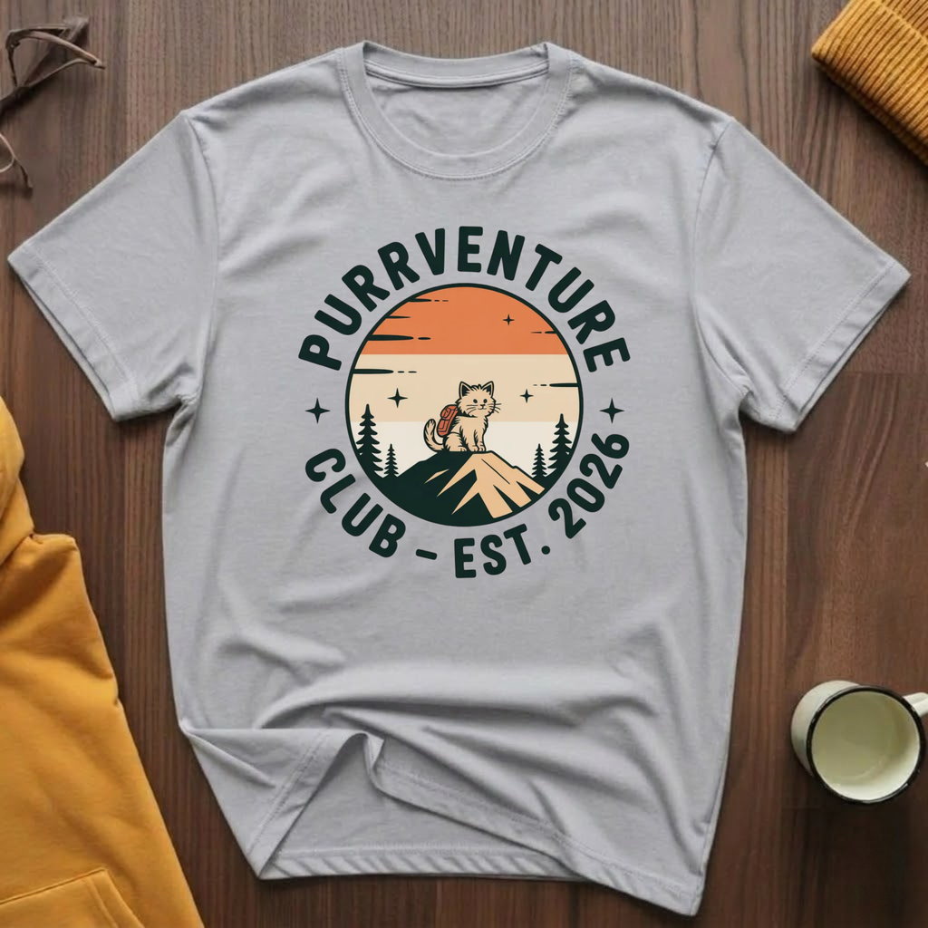 Purrventure Club 2 T-Shirt