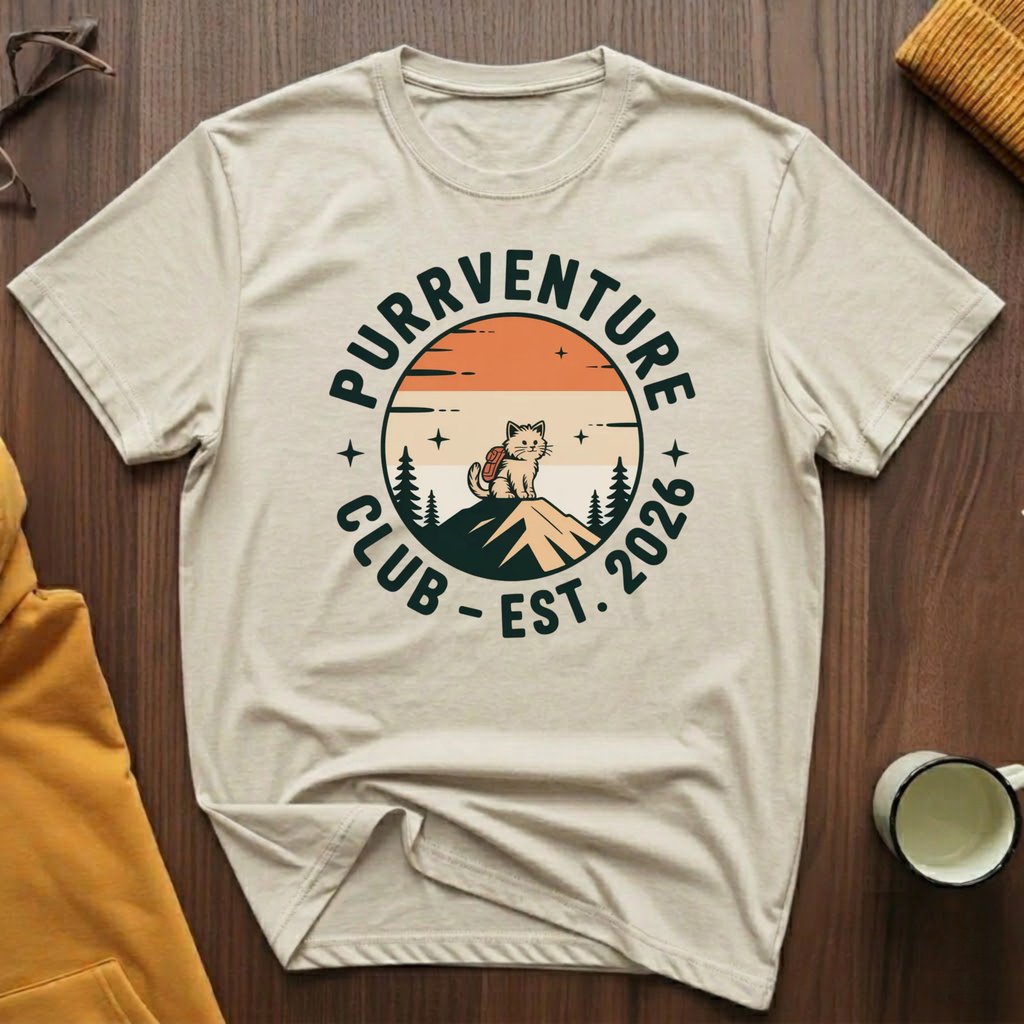 Purrventure Club 2 T-Shirt