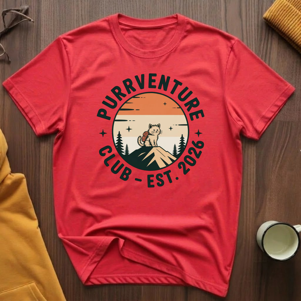 Purrventure Club 2 T-Shirt