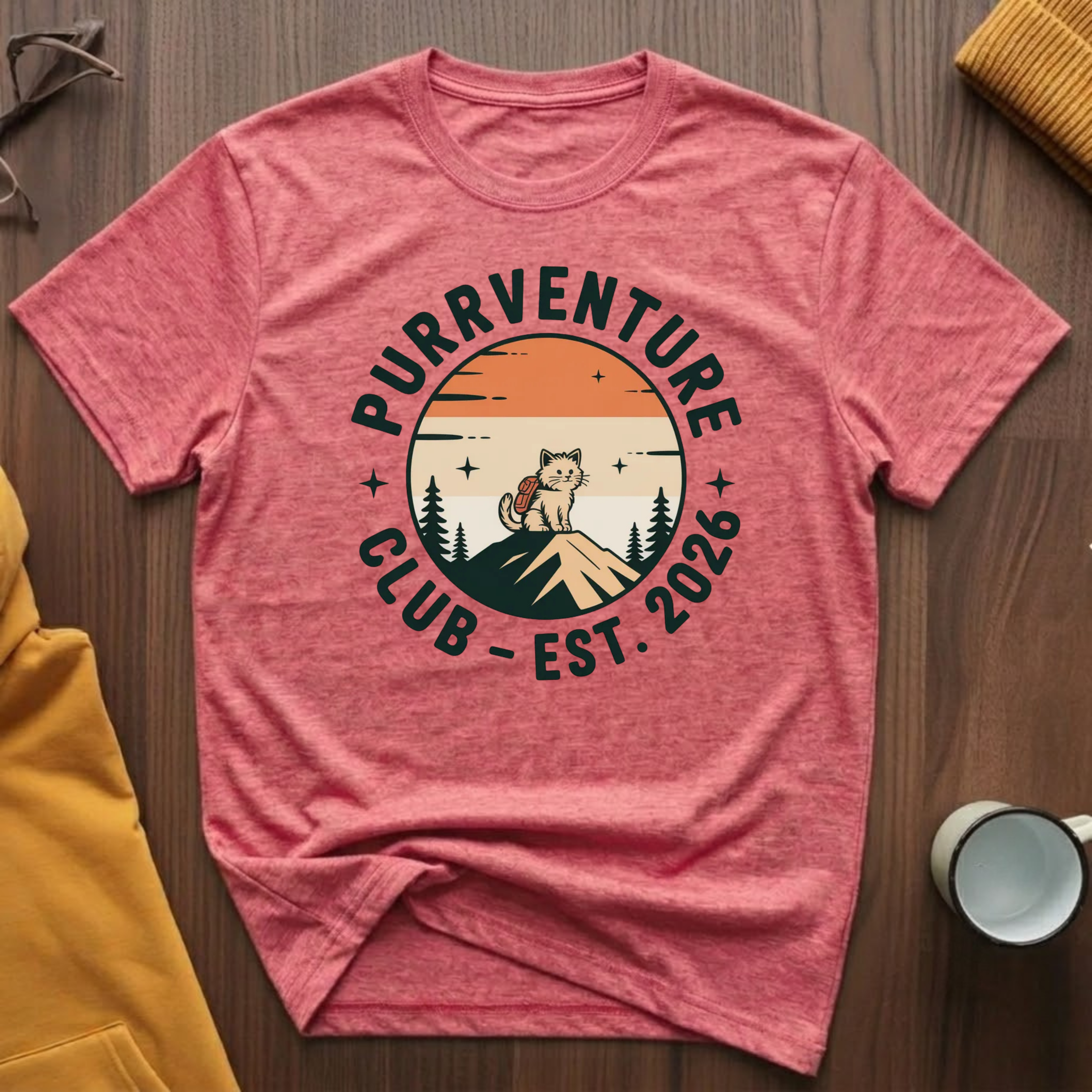 Purrventure Club 2 T-Shirt
