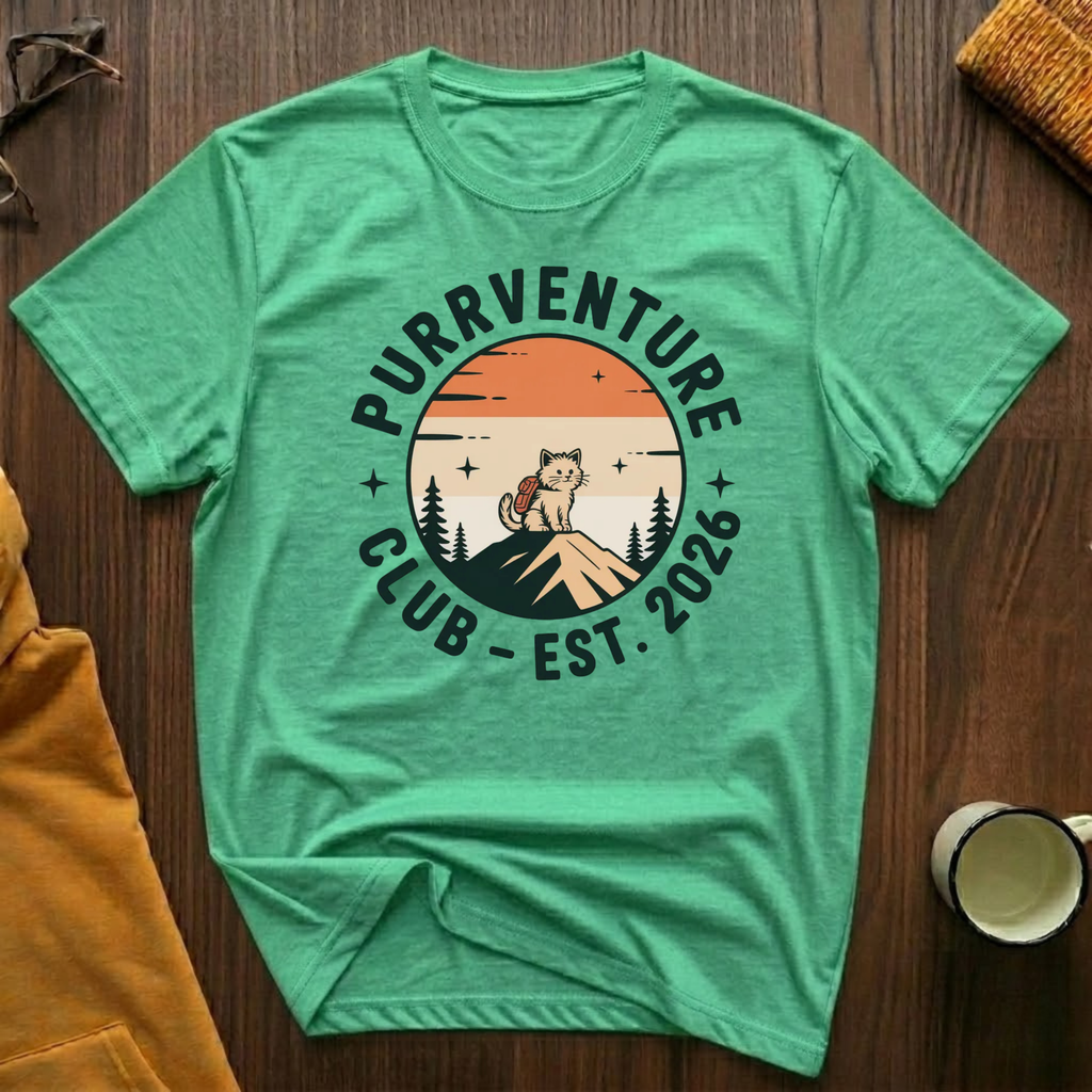 Purrventure Club 2 T-Shirt
