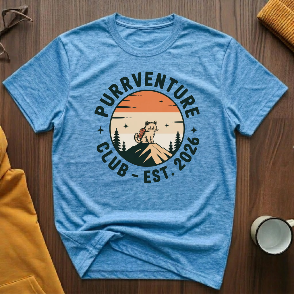 Purrventure Club 2 T-Shirt