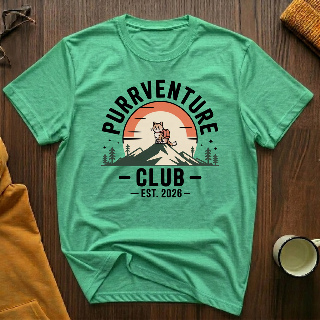 Purrventure Club 3 T-Shirt