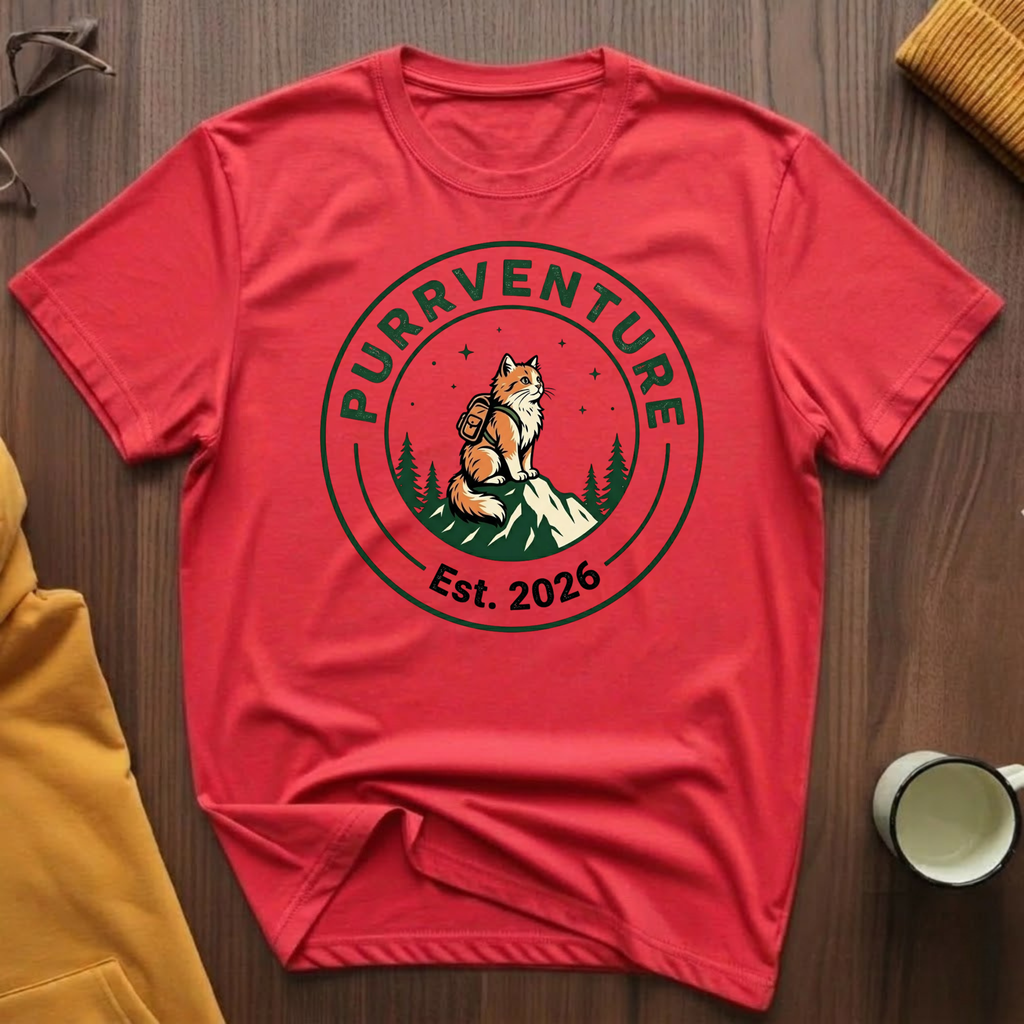 Purrventure Club 5 T-Shirt