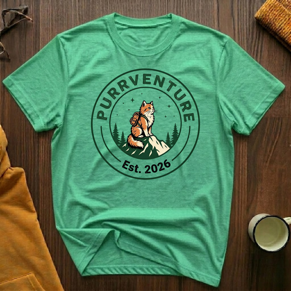 Purrventure Club 5 T-Shirt