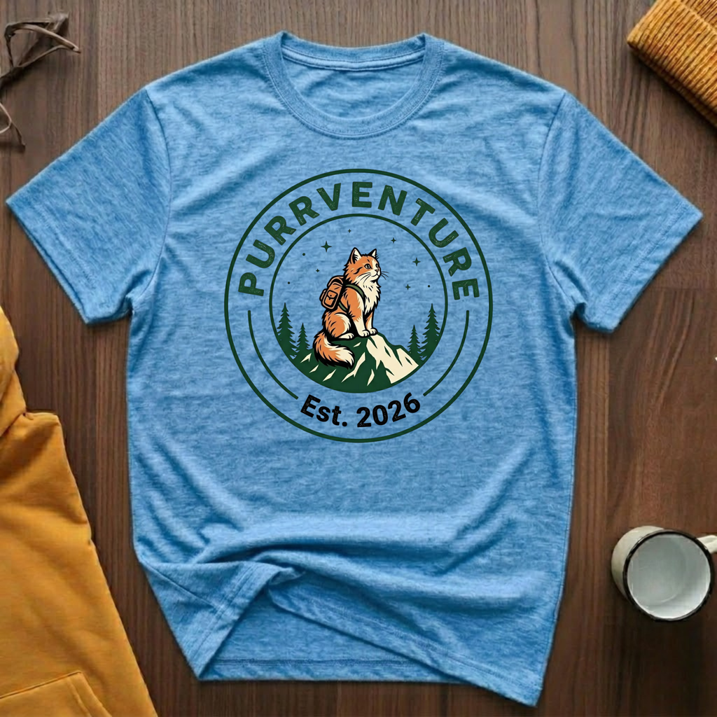 Purrventure Club 5 T-Shirt