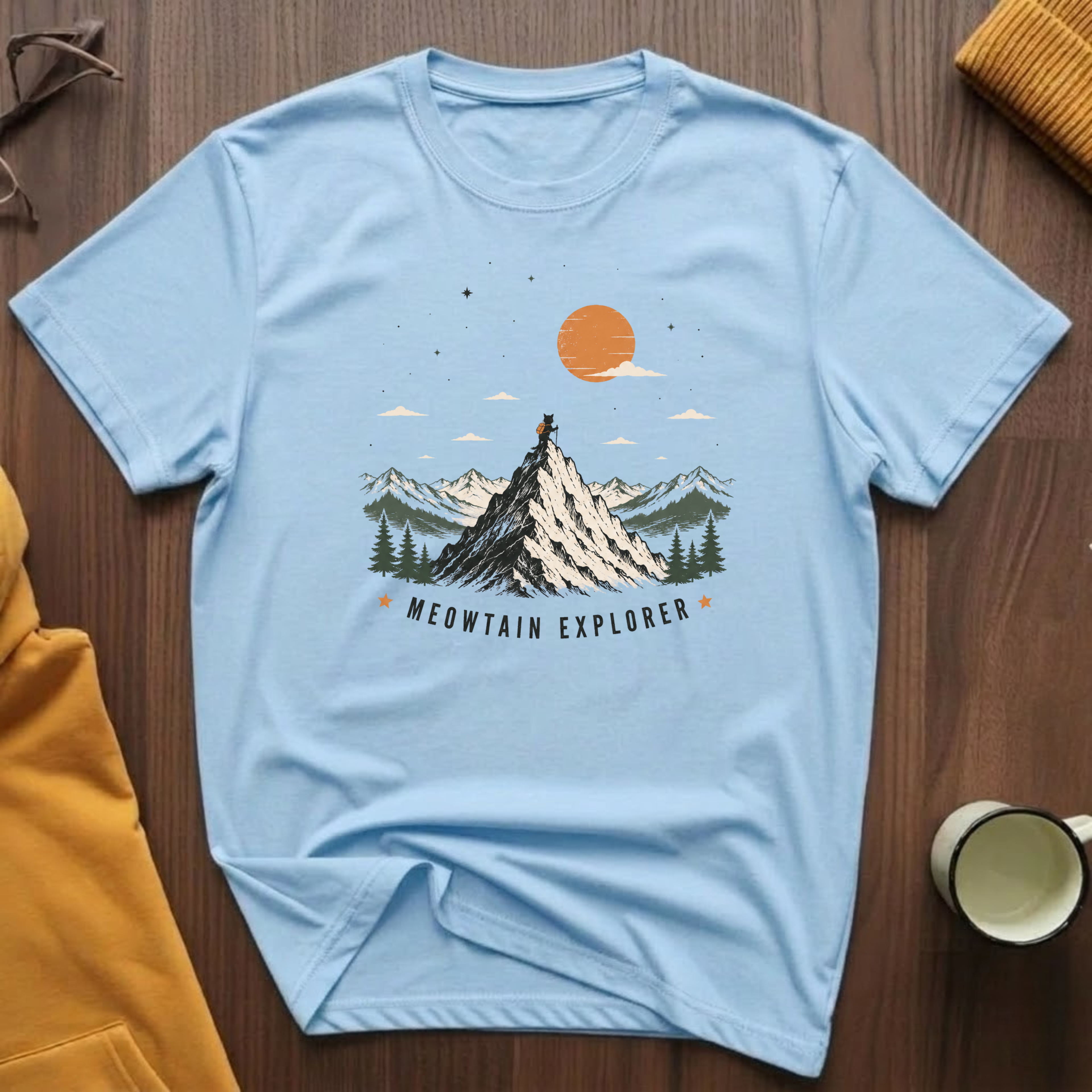 Meowtain Explorer 1 T-Shirt