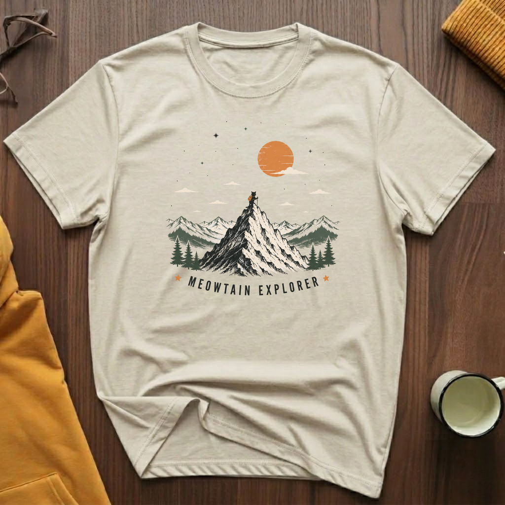 Meowtain Explorer 1 T-Shirt