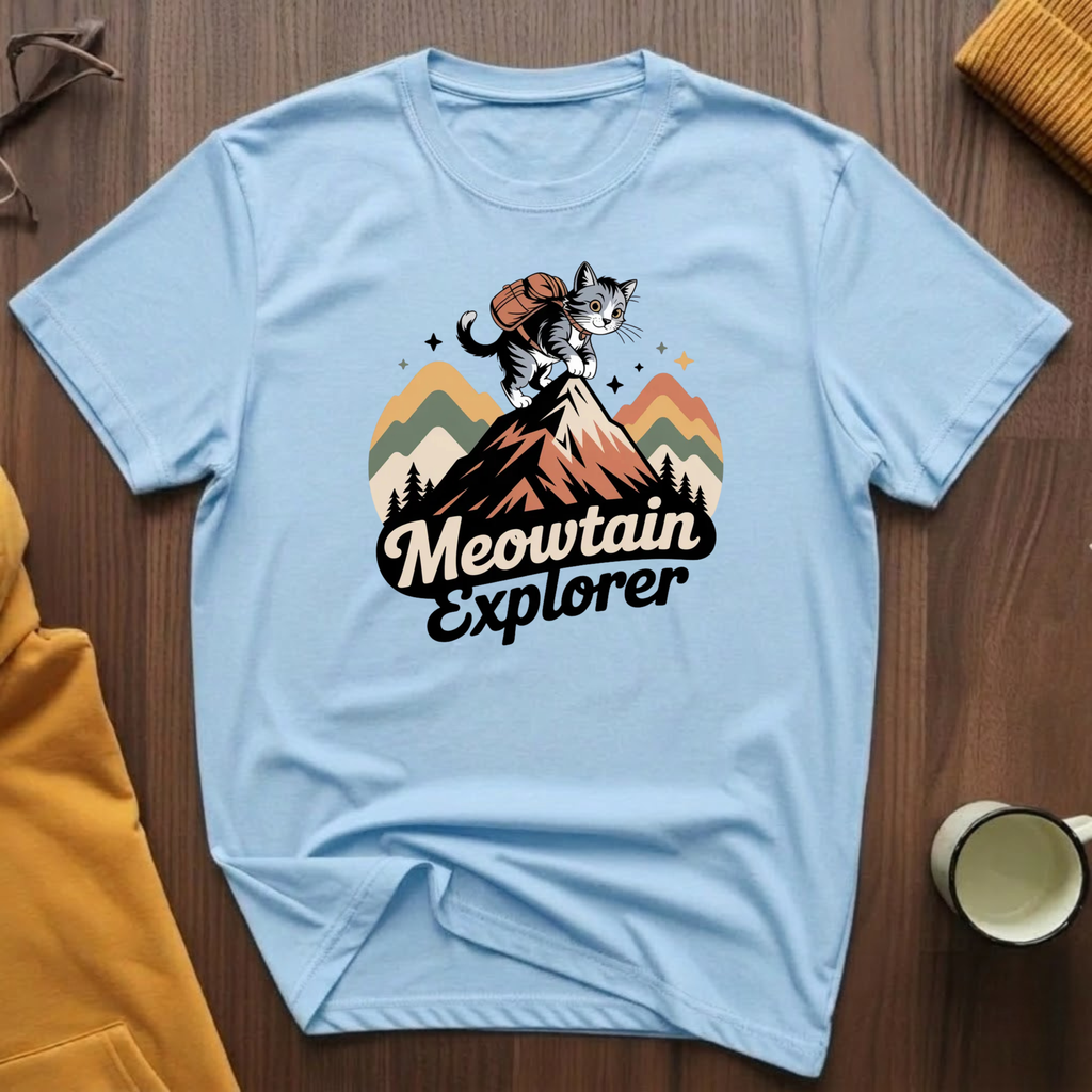 Meowtain Explorer 3 T-Shirt