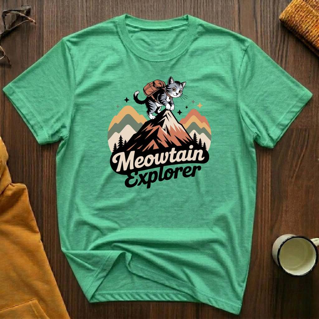 Meowtain Explorer 3 T-Shirt