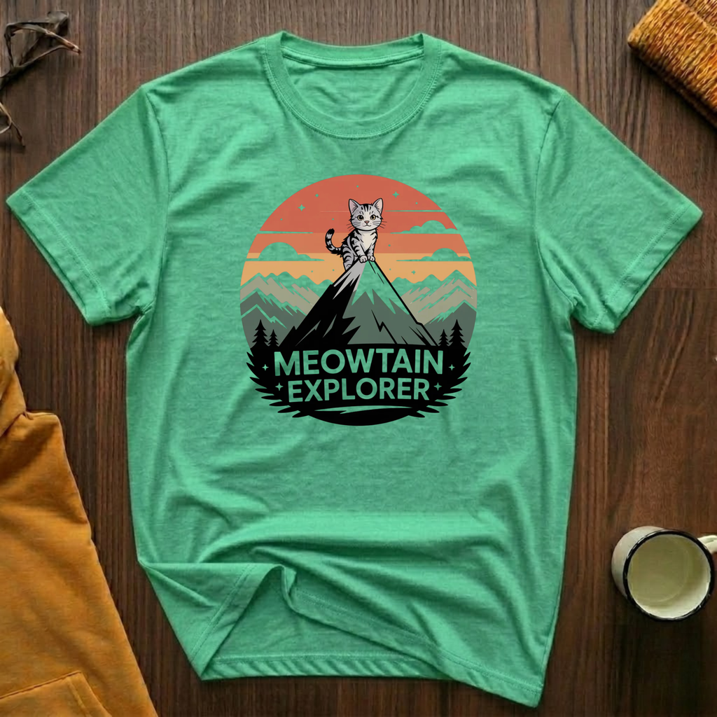 Meowtain Explorer 4 T-Shirt