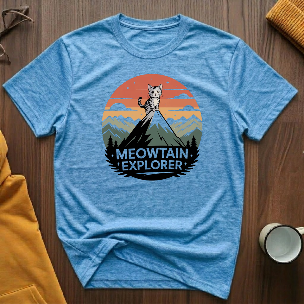Meowtain Explorer 4 T-Shirt