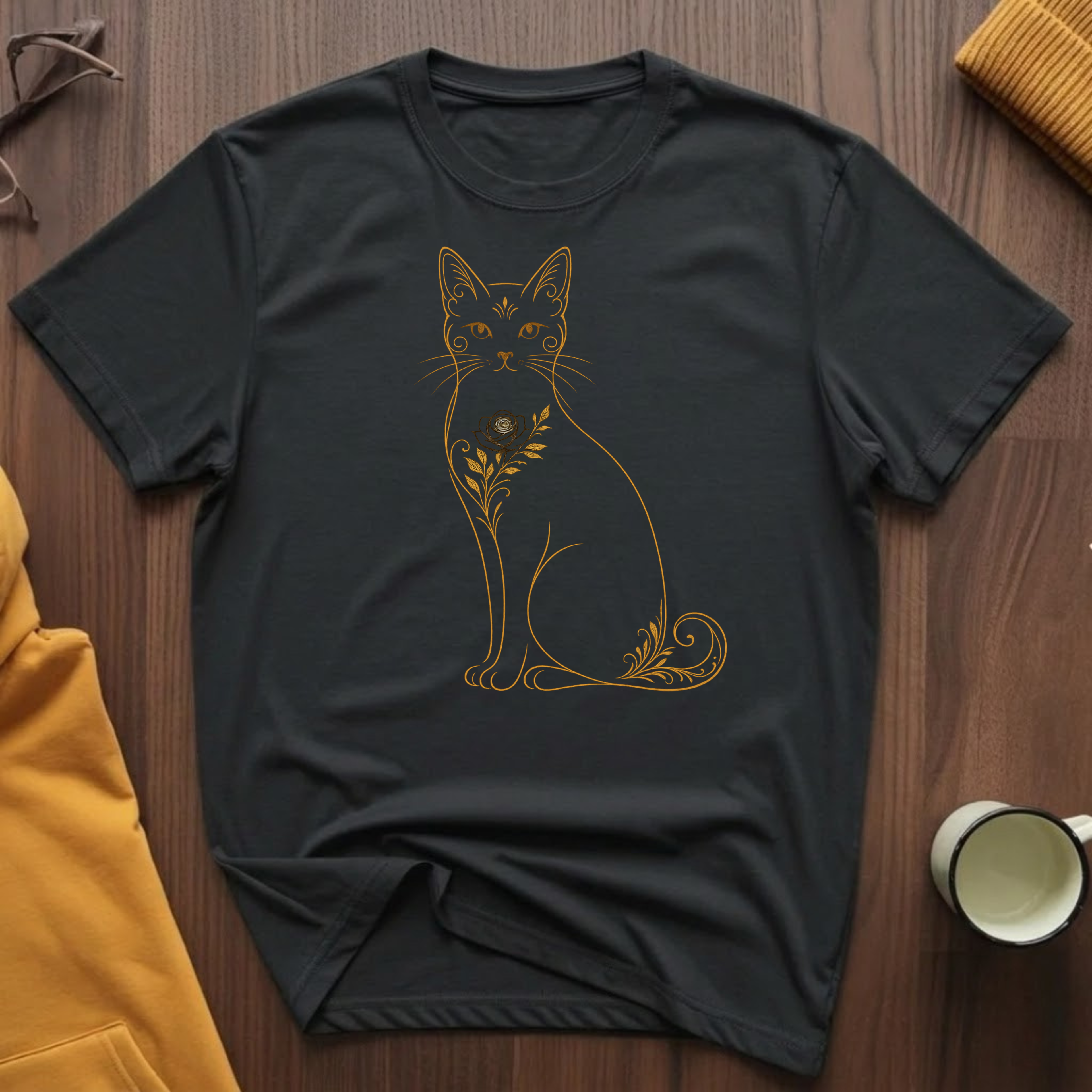 Flower Cat 4 T-Shirt