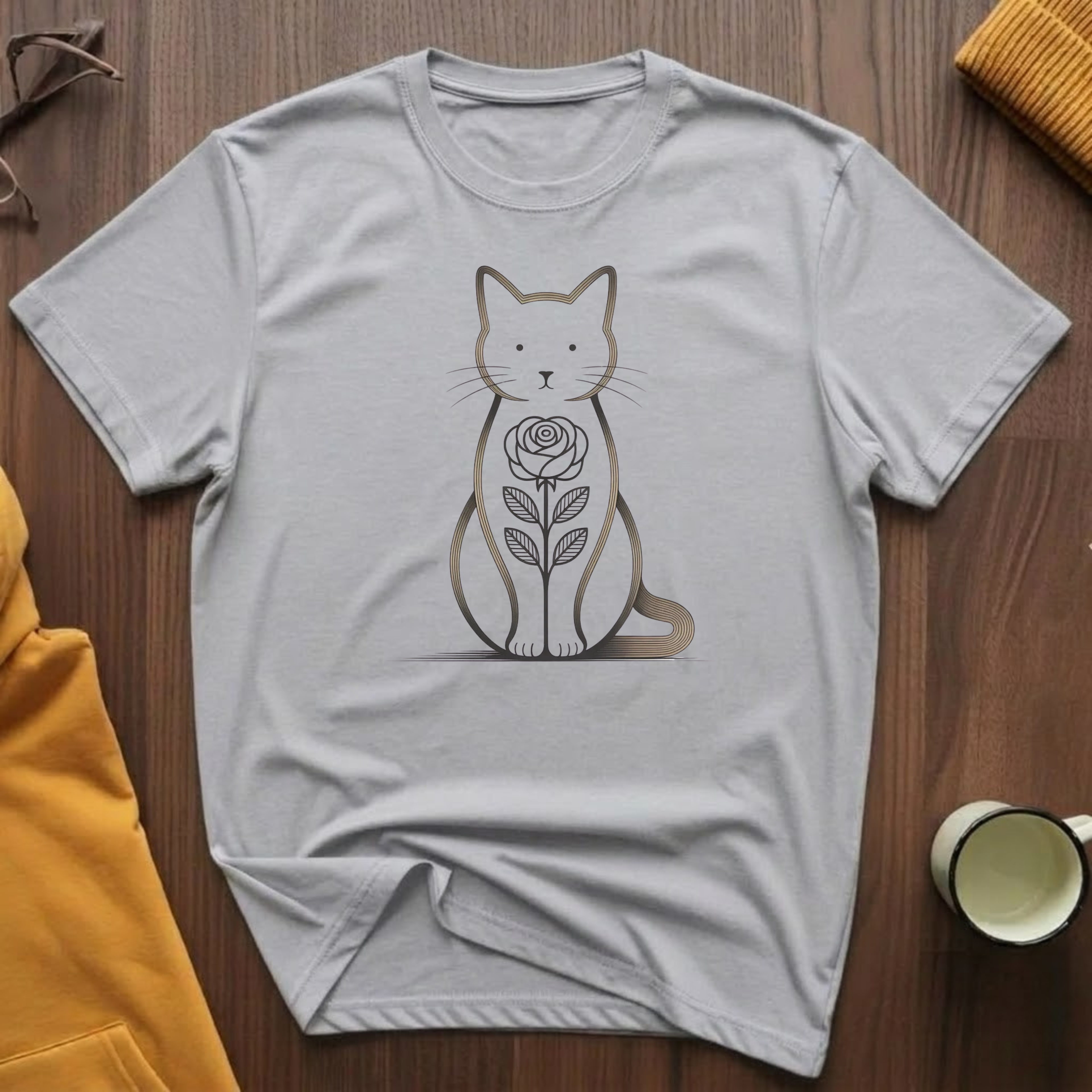 Flower Cat 6 T-Shirt