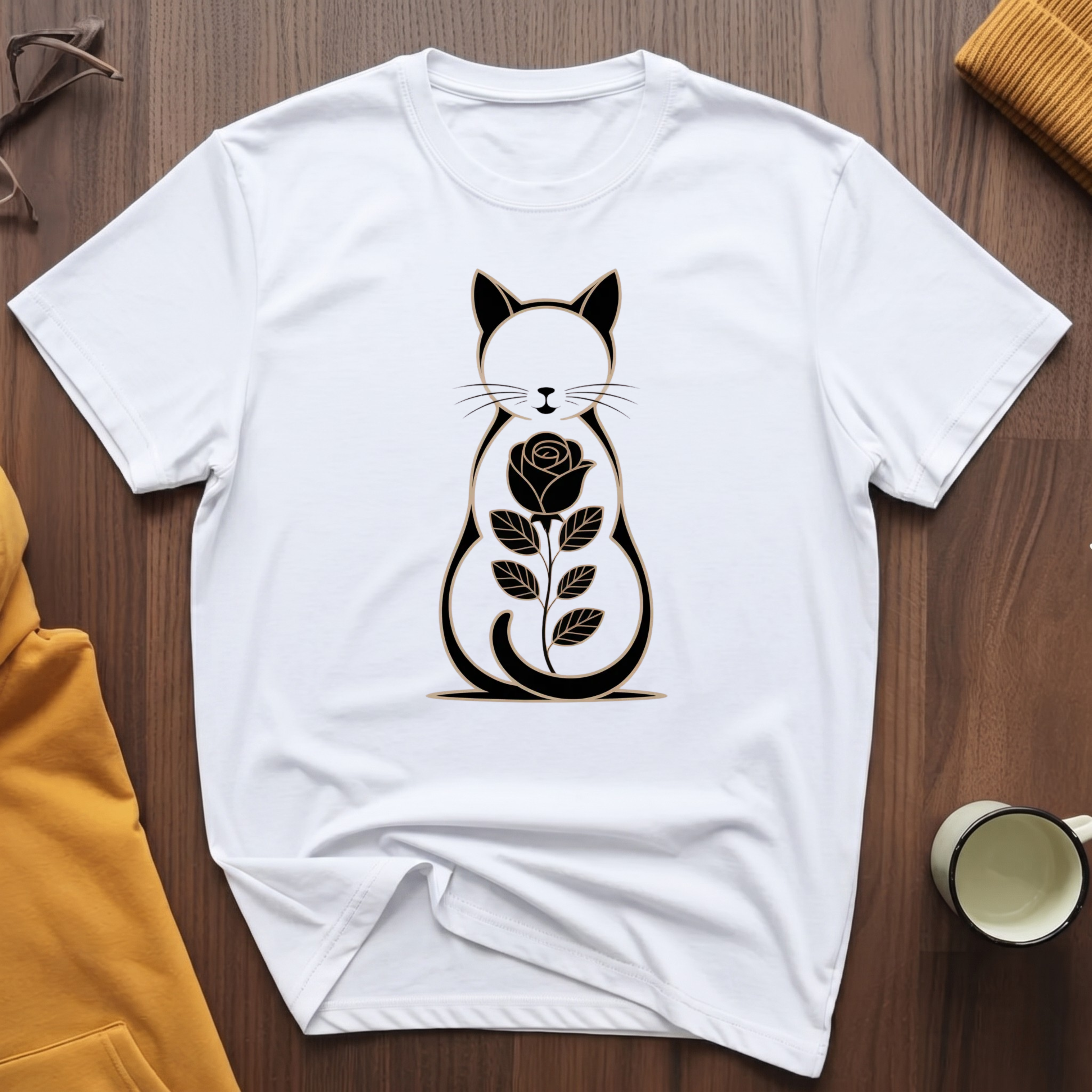 Flower Cat 7 T-Shirt