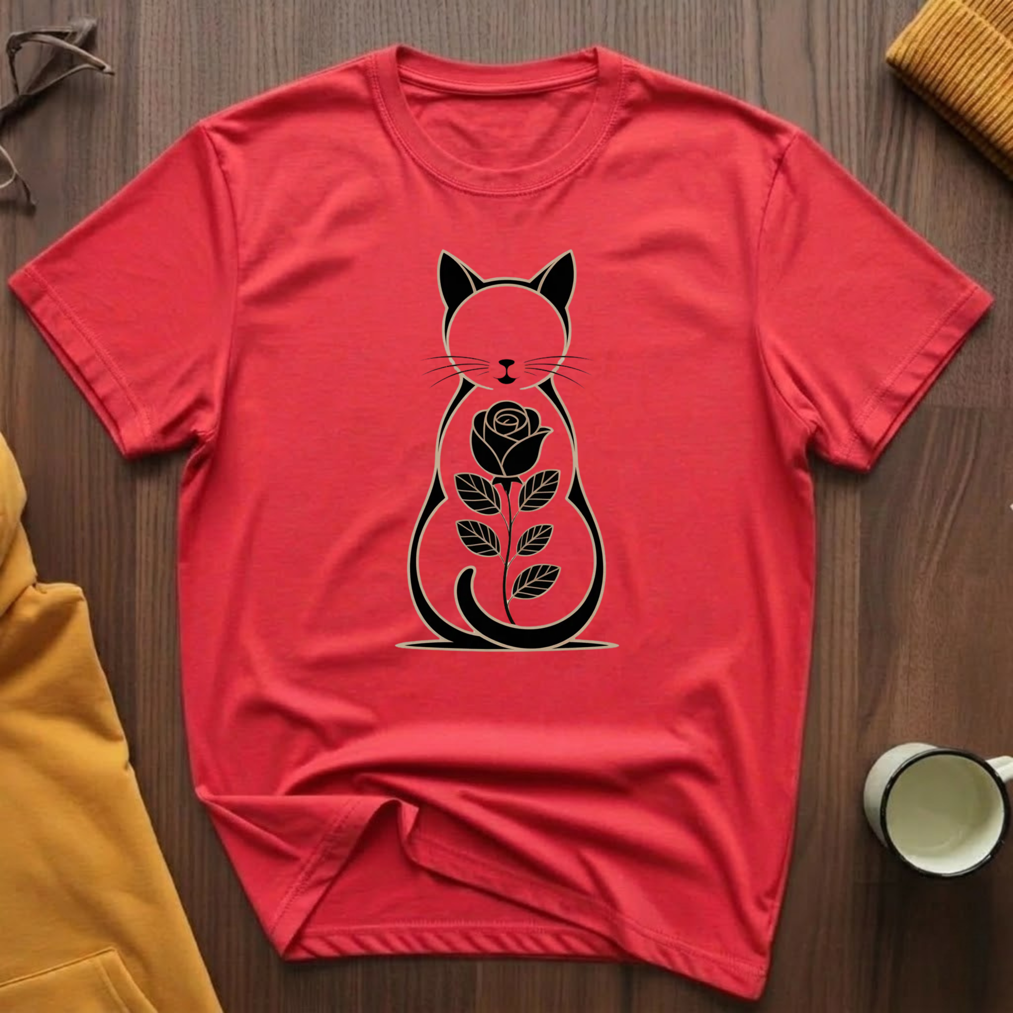 Flower Cat 7 T-Shirt