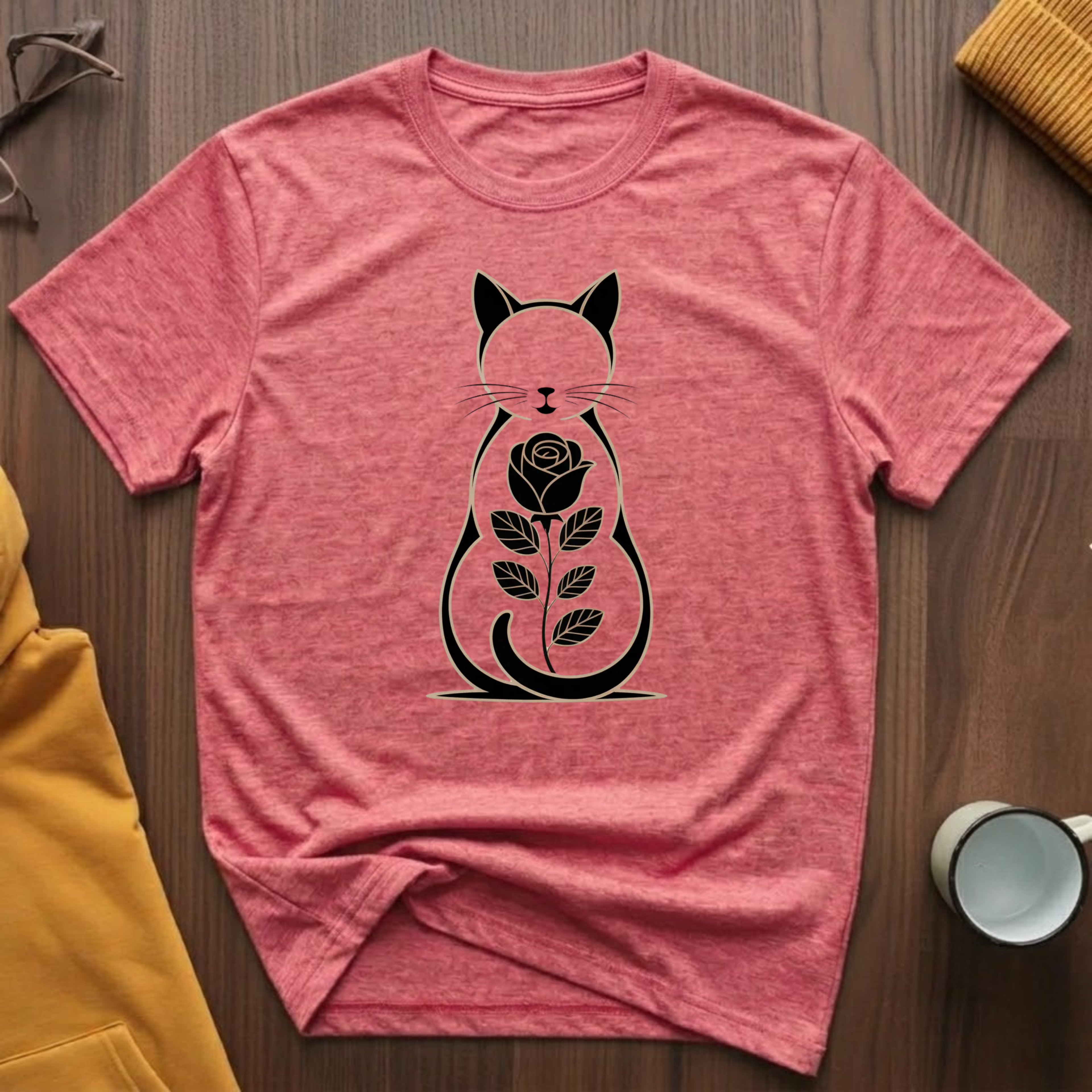 Flower Cat 7 T-Shirt