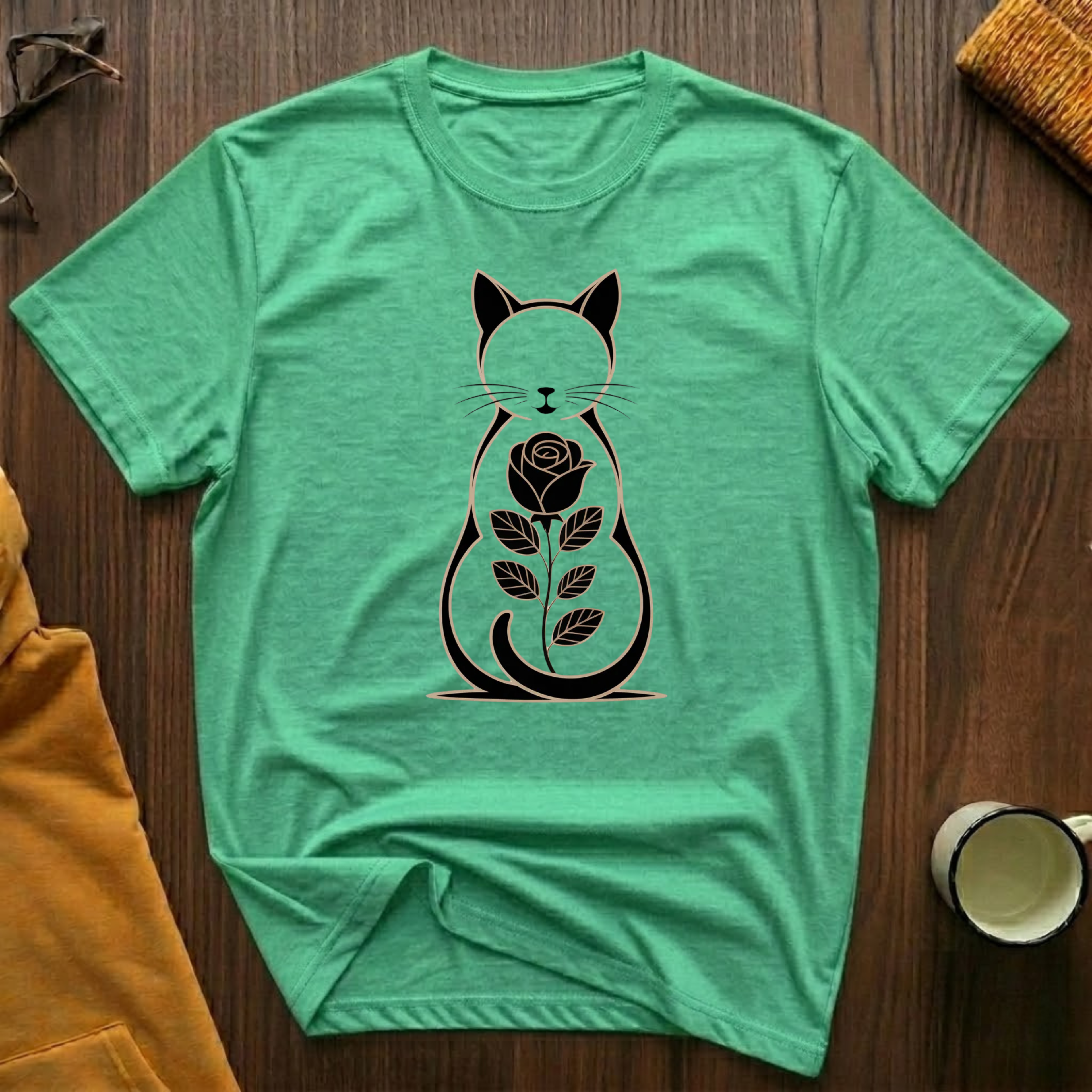 Flower Cat 7 T-Shirt
