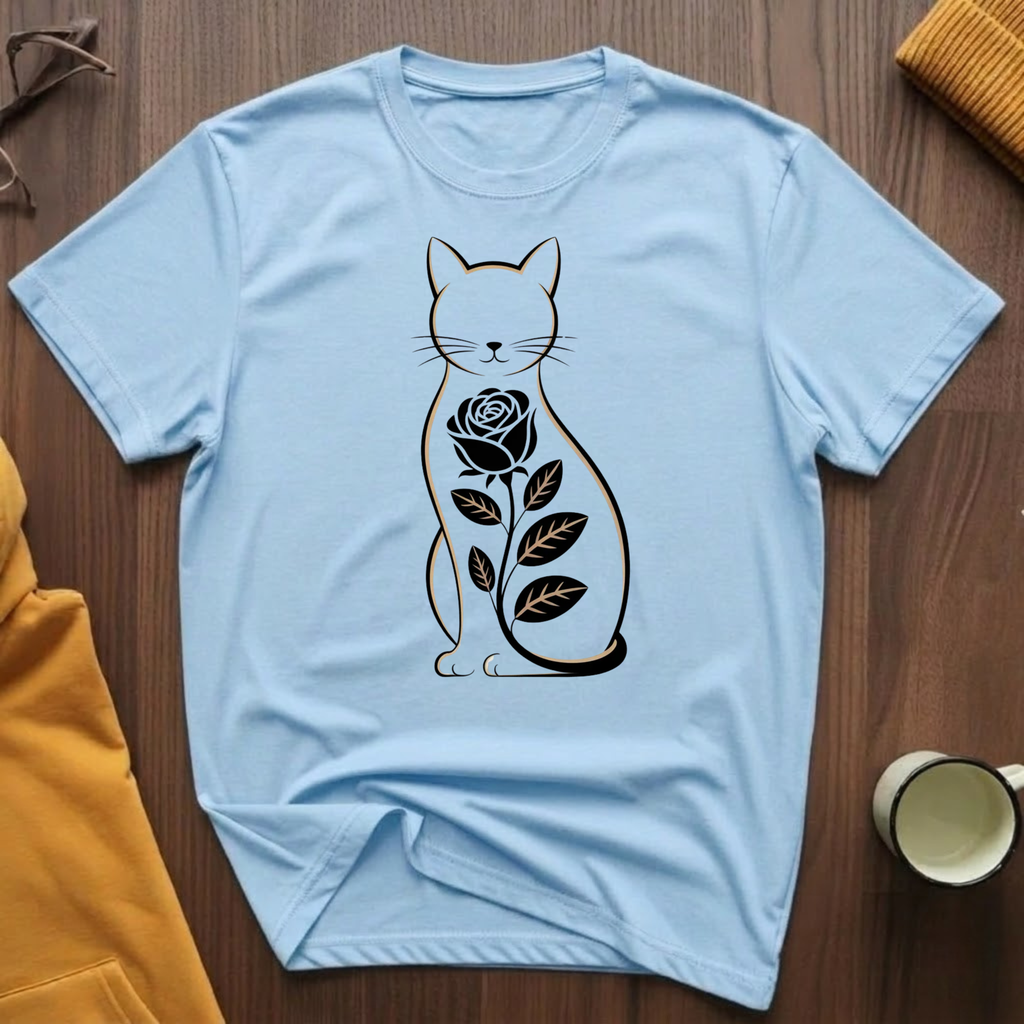 Flower Cat 8 T-Shirt