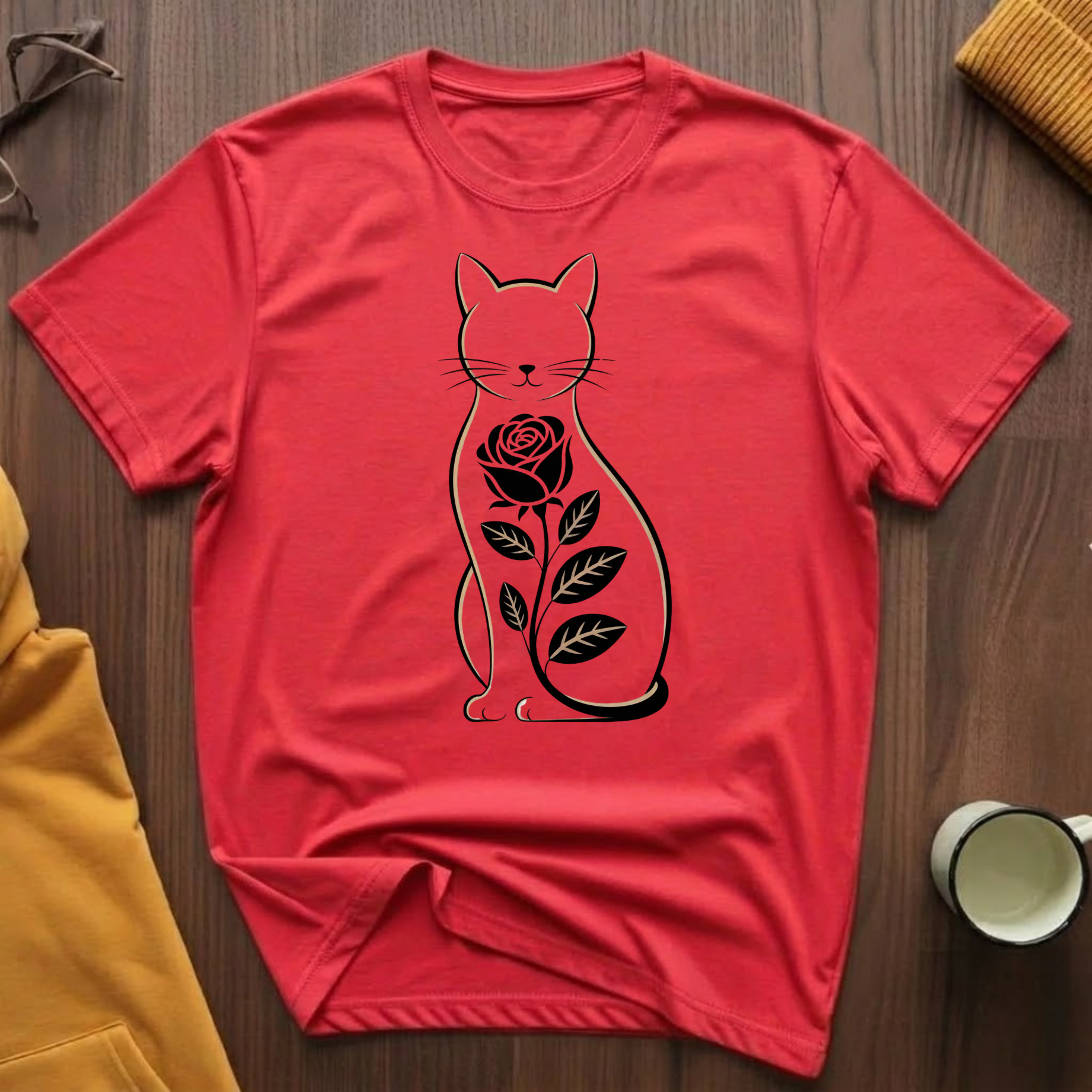 Flower Cat 8 T-Shirt