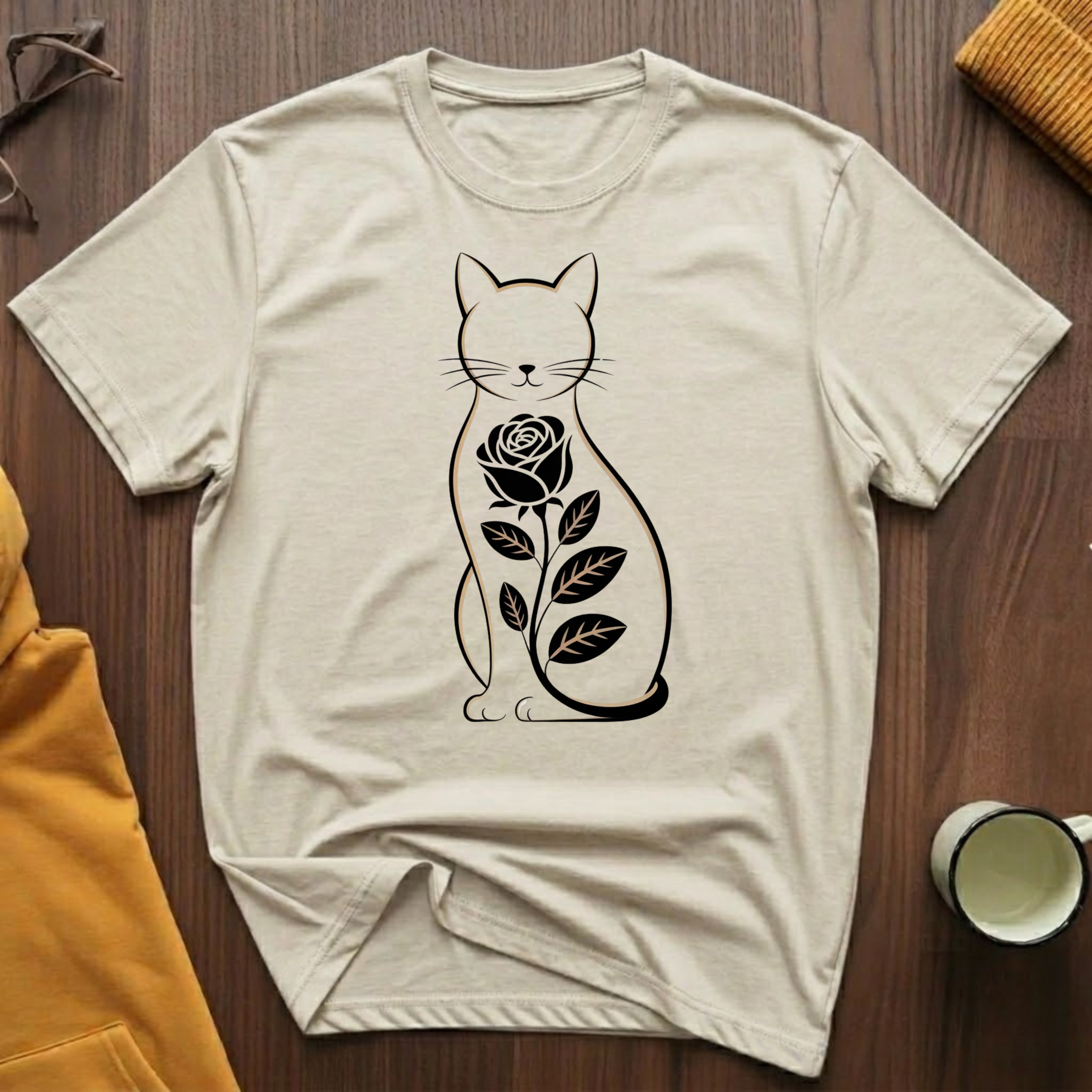 Flower Cat 8 T-Shirt