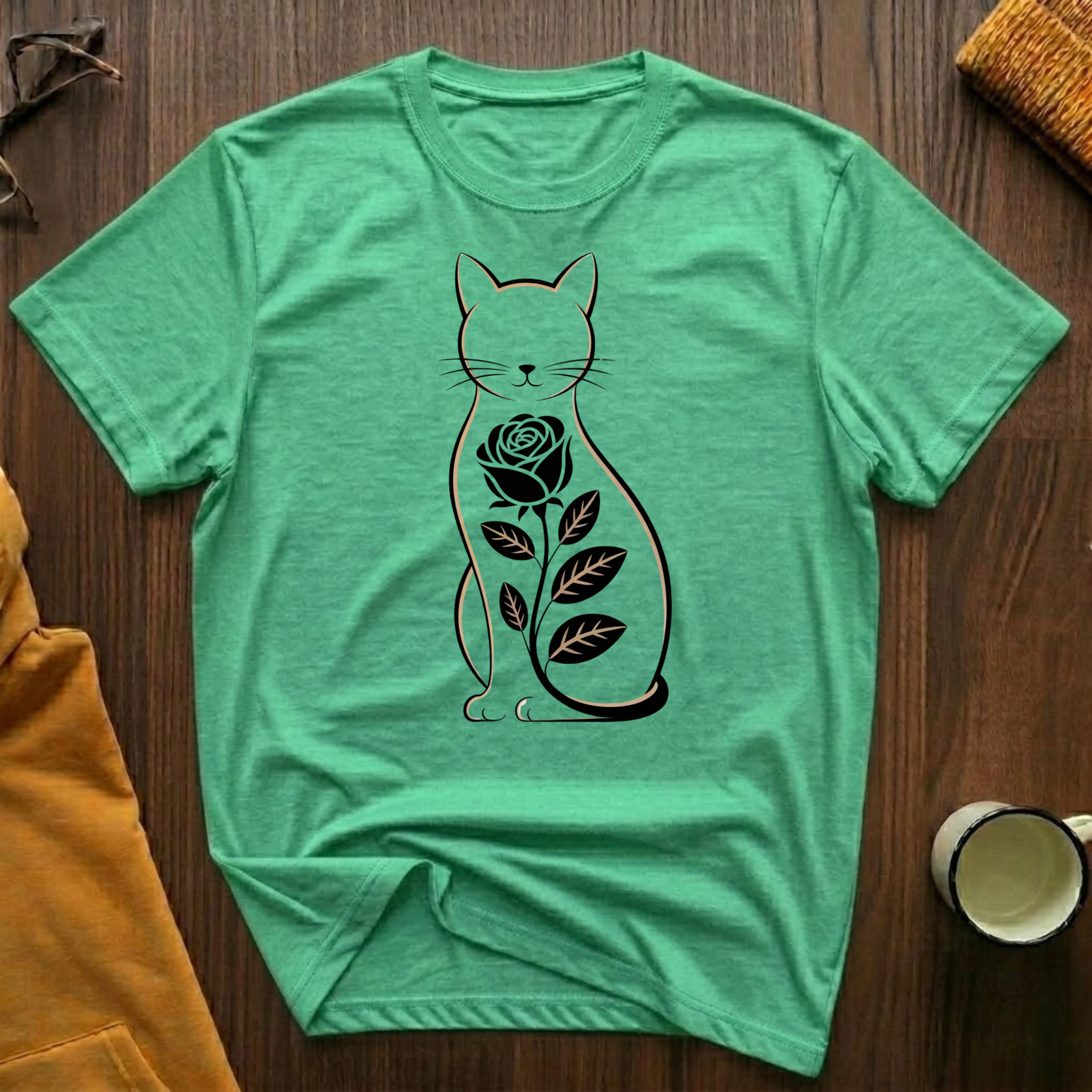 Flower Cat 8 T-Shirt