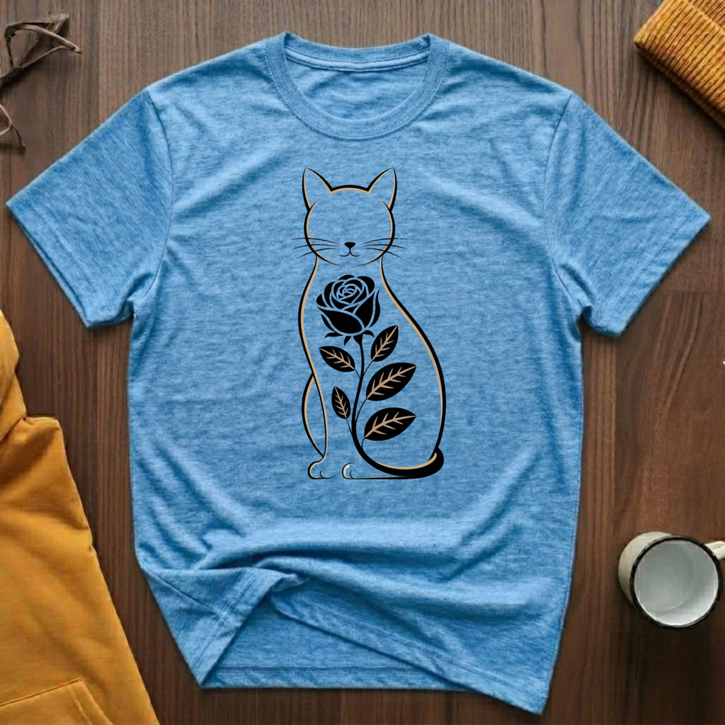 Flower Cat 8 T-Shirt