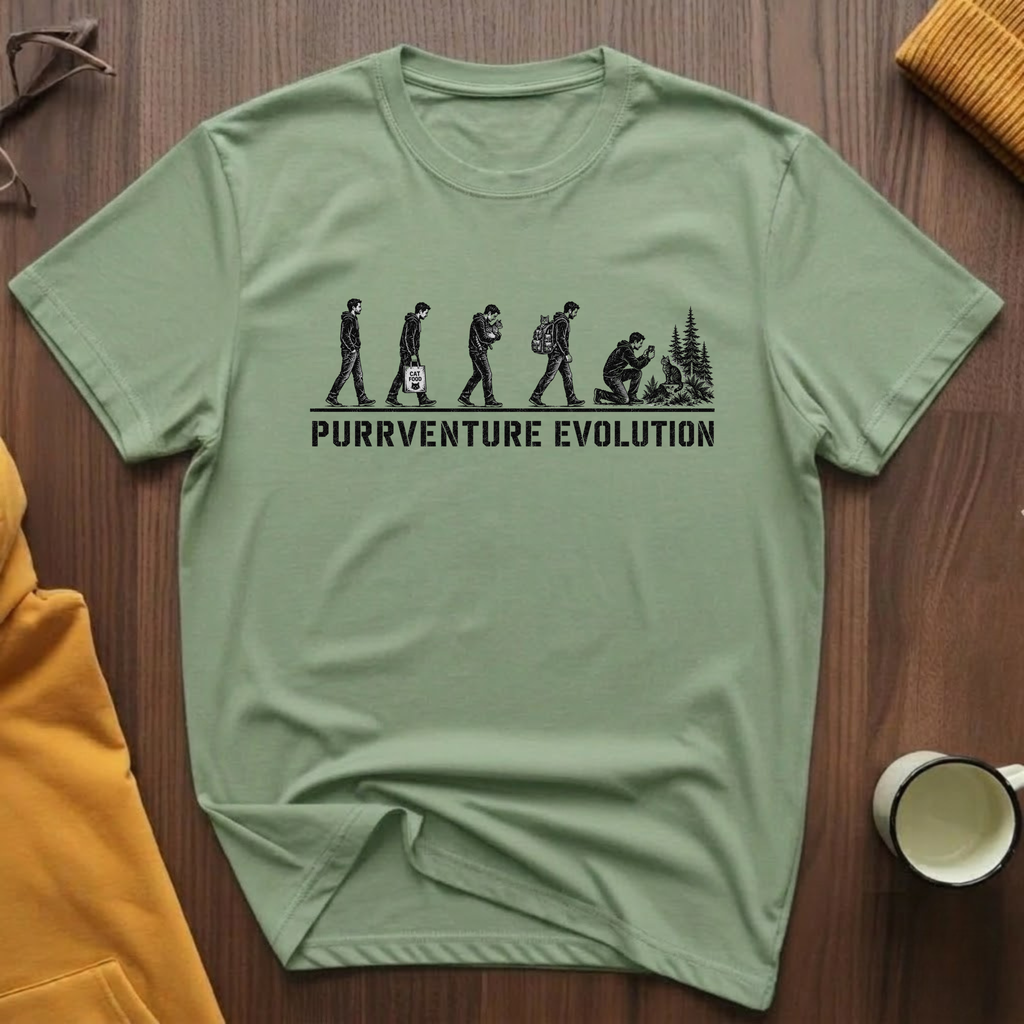 Purrventure Evolution 1 T-Shirt