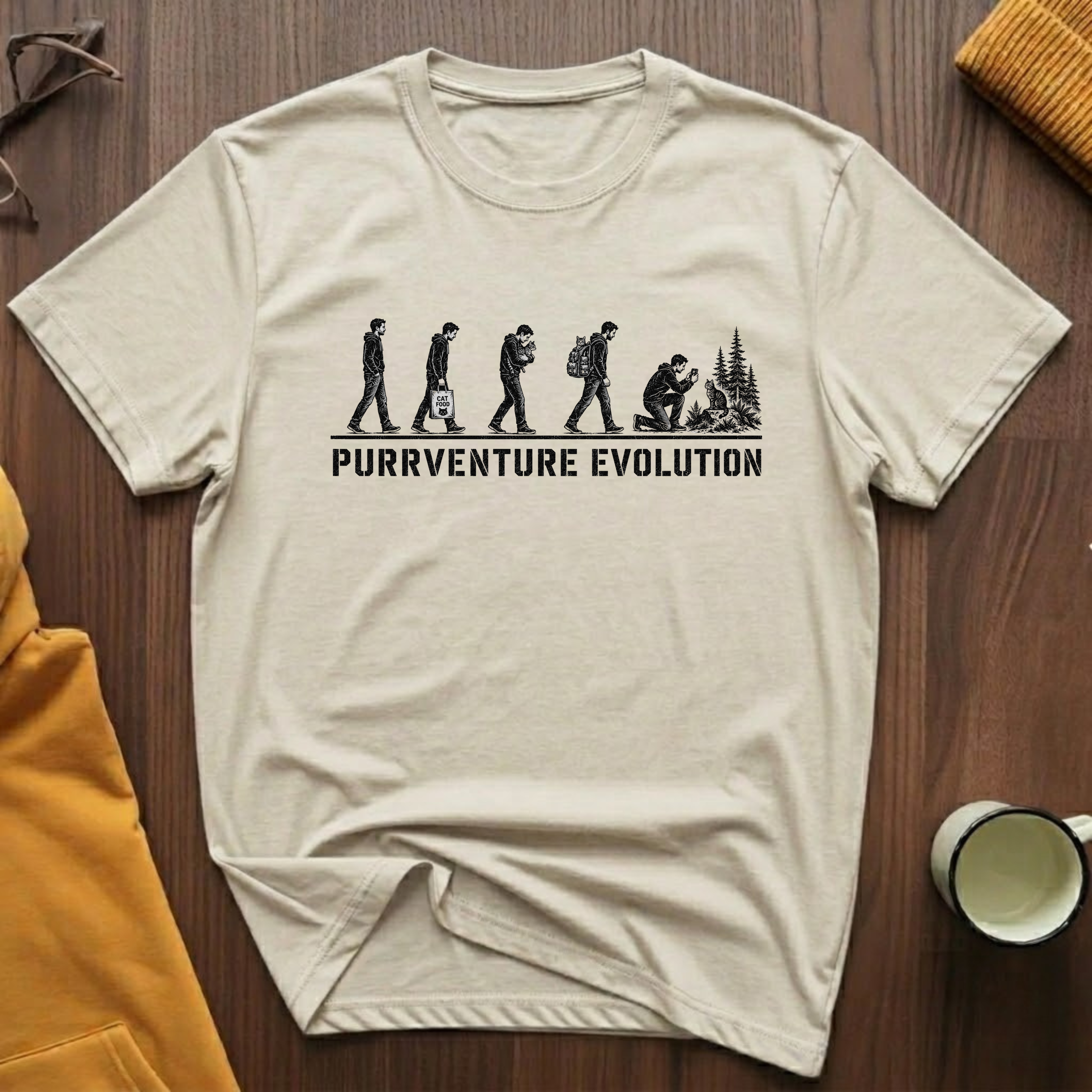 Purrventure Evolution 1 T-Shirt