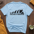 Evolution Of Purrventure 1 T-Shirt