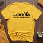 Evolution Of Purrventure 2 T-Shirt