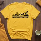 Evolution Of Catventure T-Shirt
