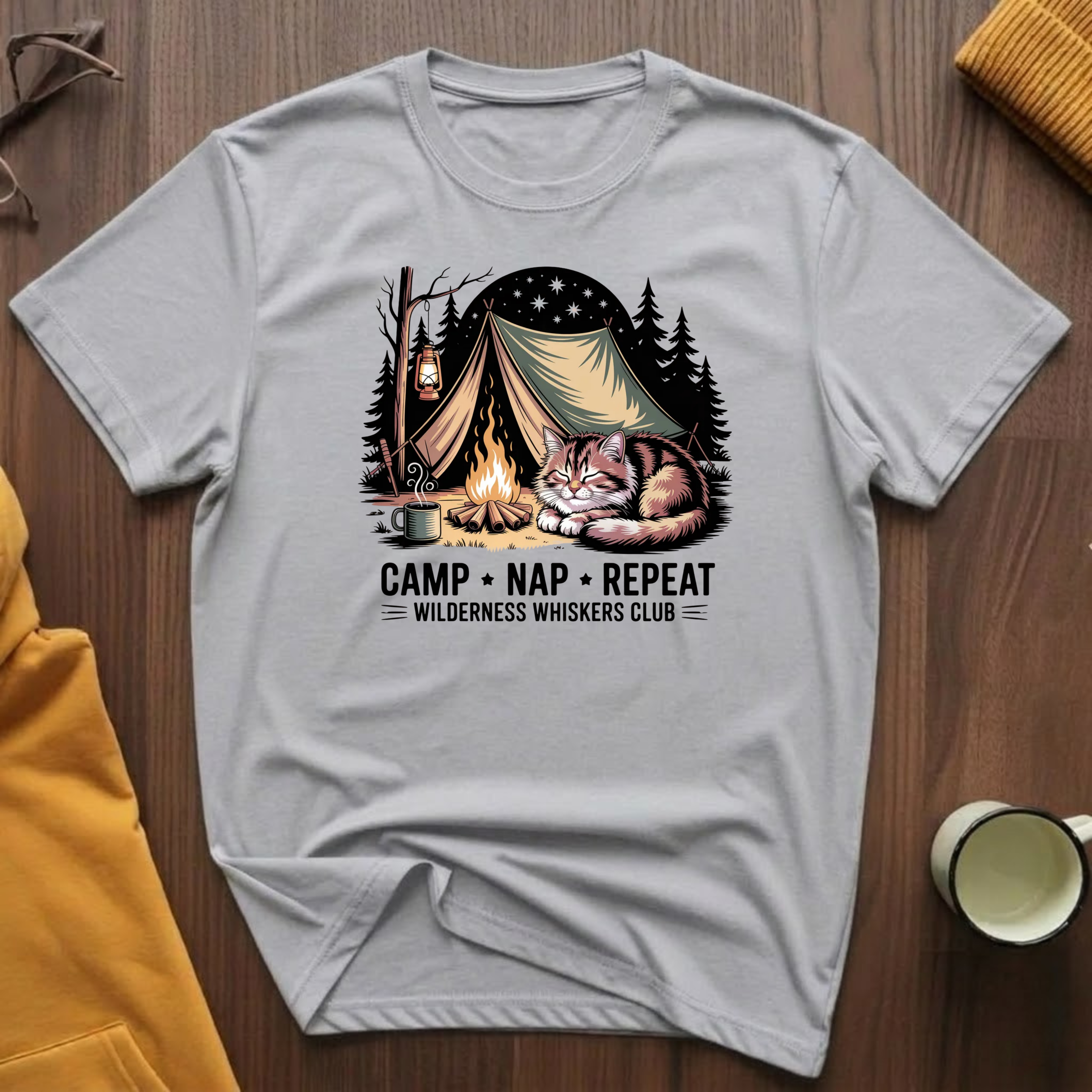 Camp Nap Repeat T-Shirt