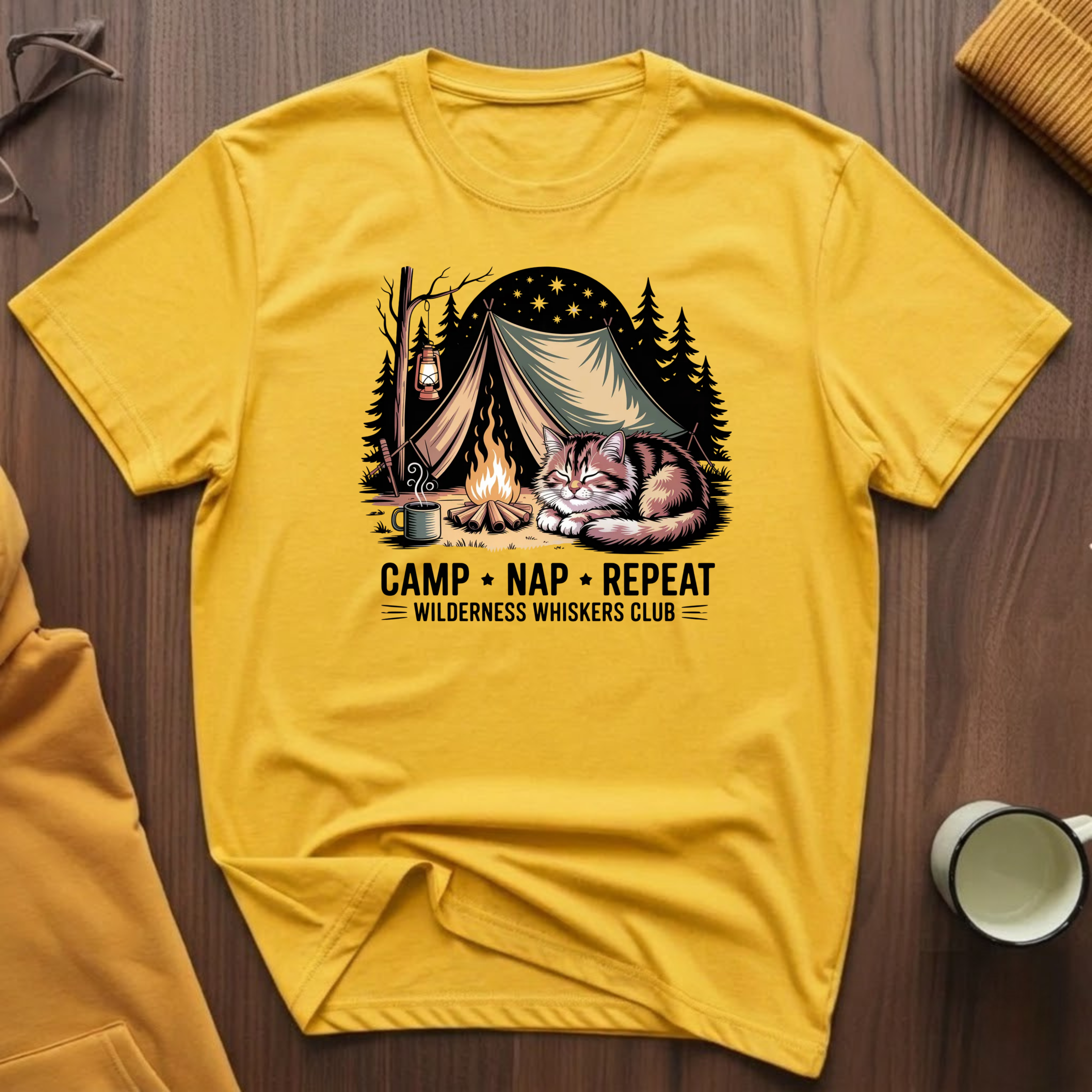 Camp Nap Repeat T-Shirt