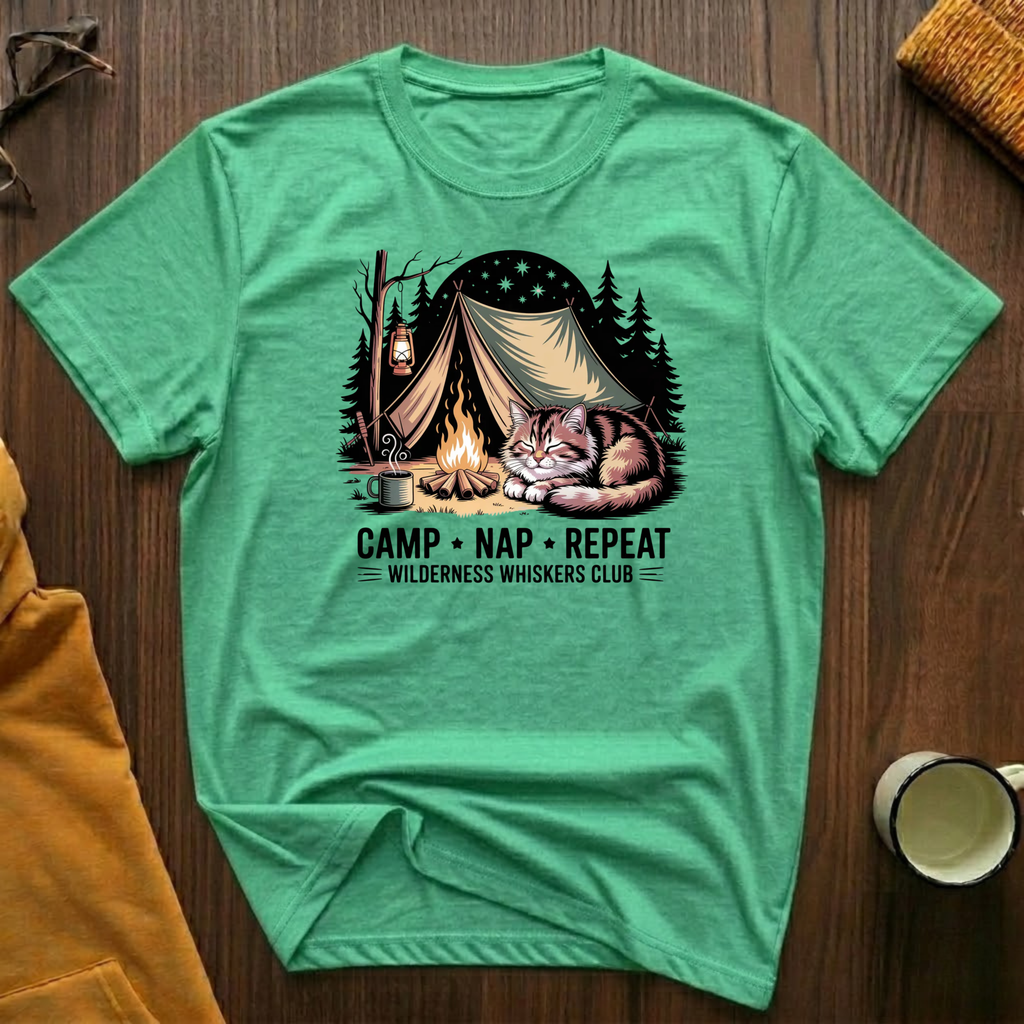 Camp Nap Repeat T-Shirt