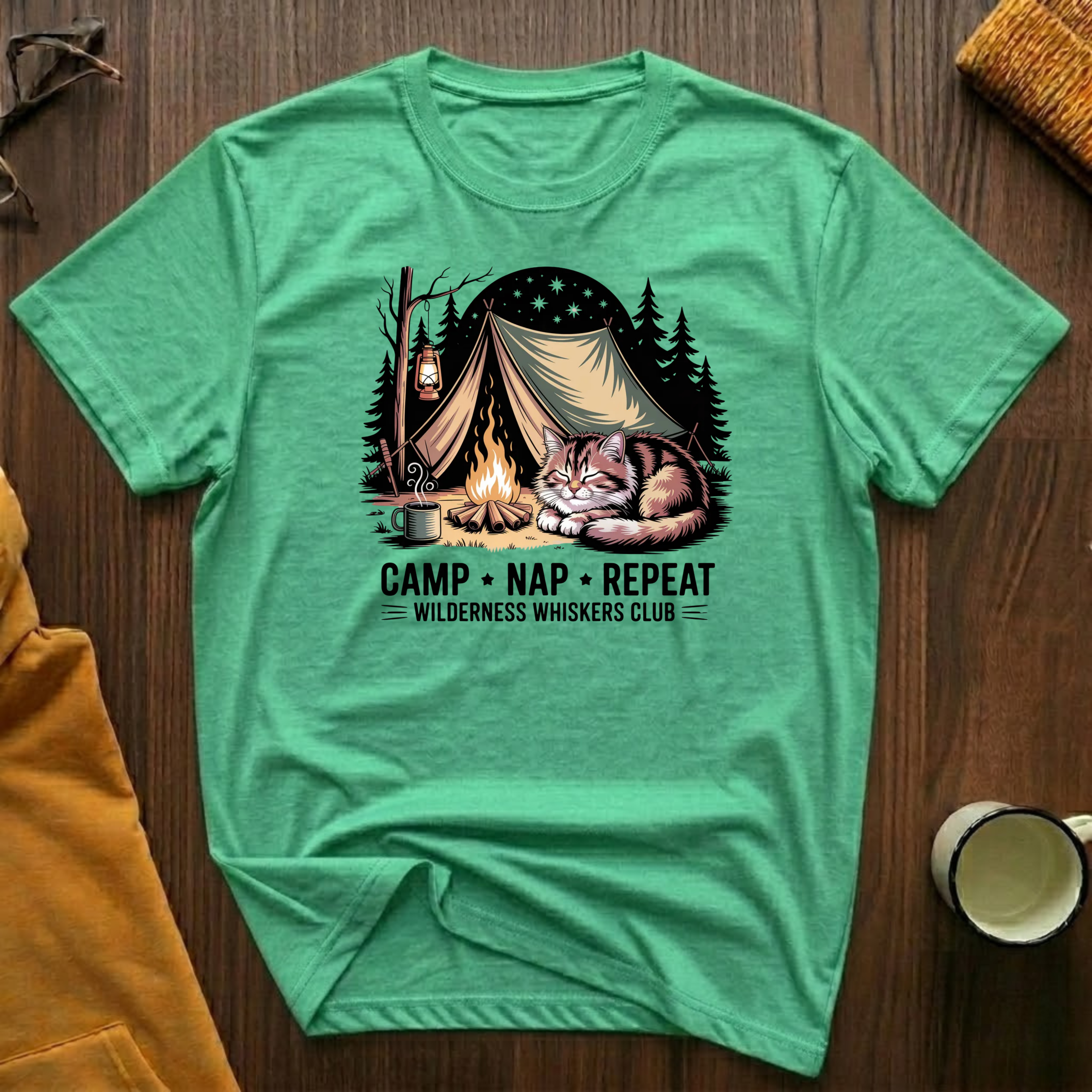 Camp Nap Repeat T-Shirt