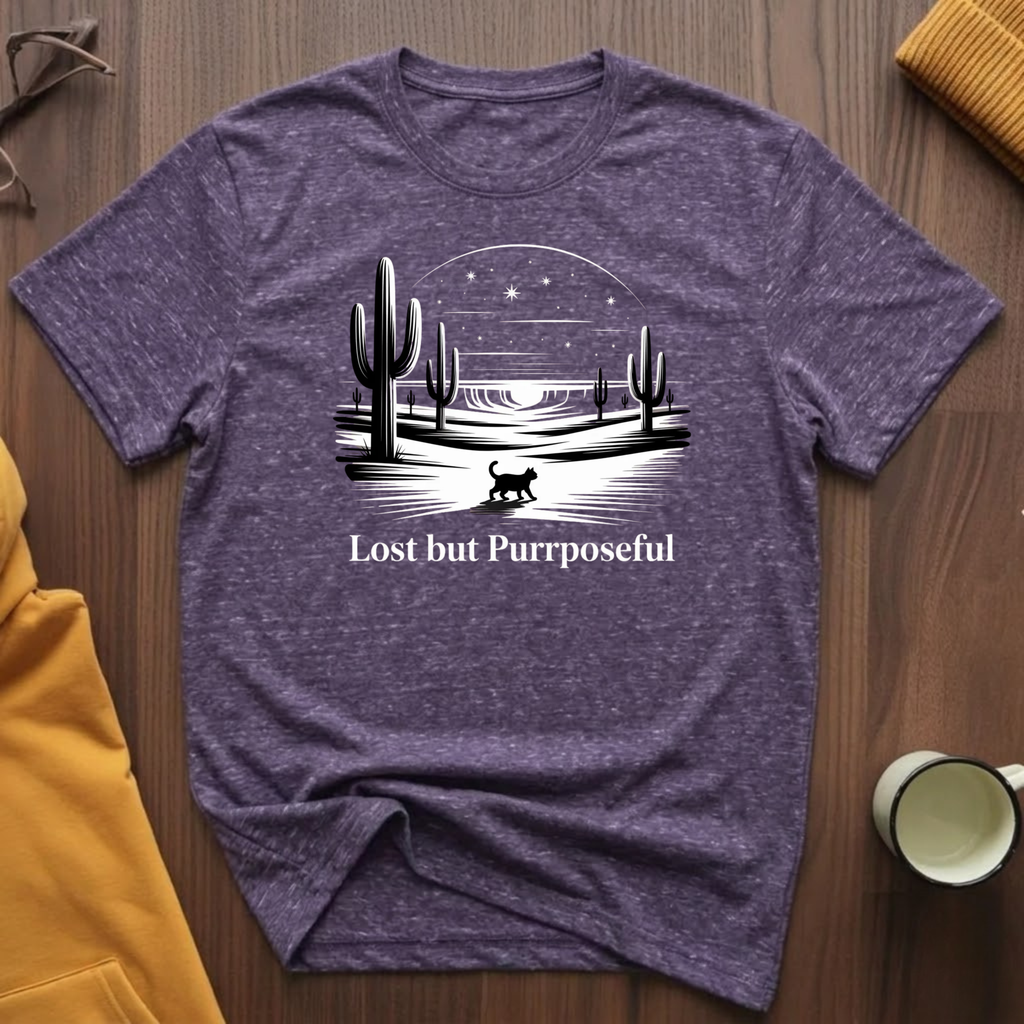 Lost But Purrposeful 1 T-Shirt