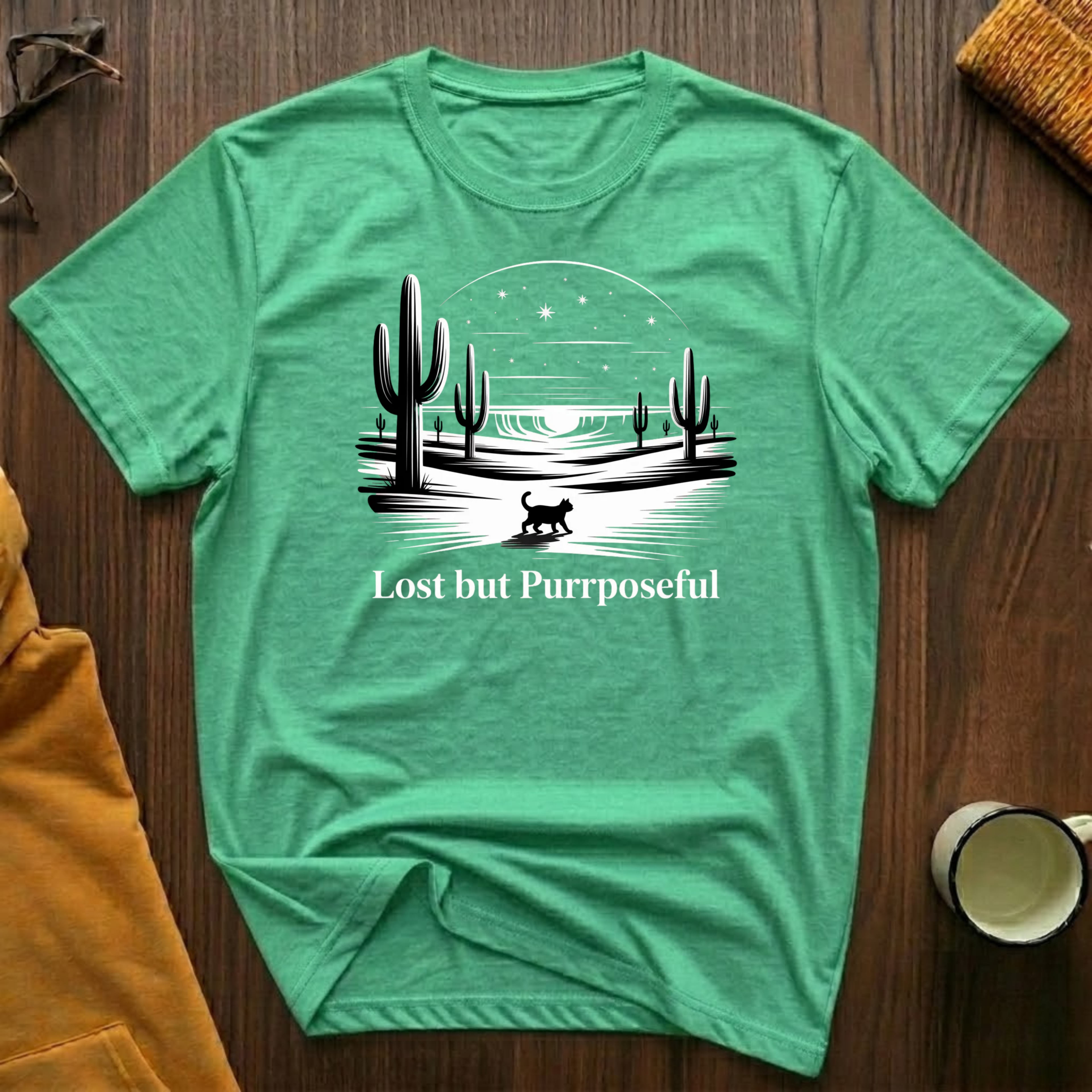 Lost But Purrposeful 1 T-Shirt
